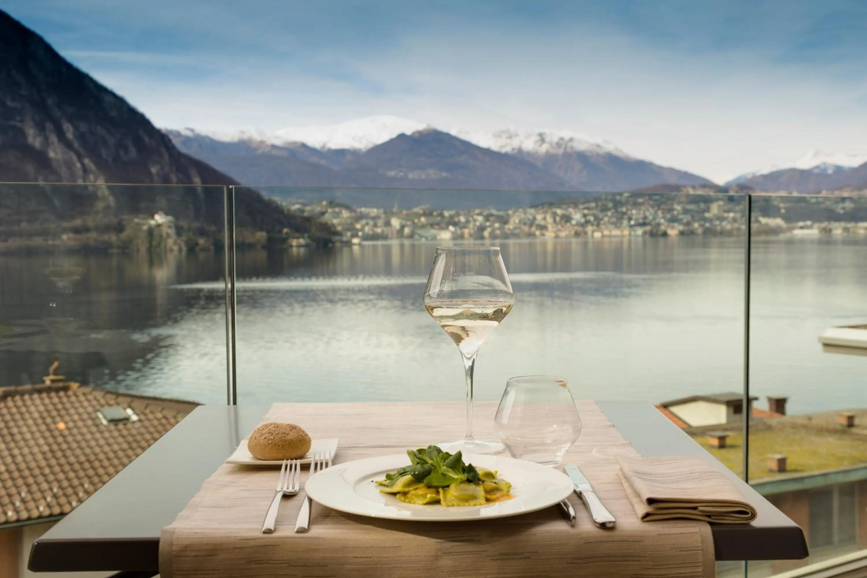 View (from property/room) in Grand Hotel Campione