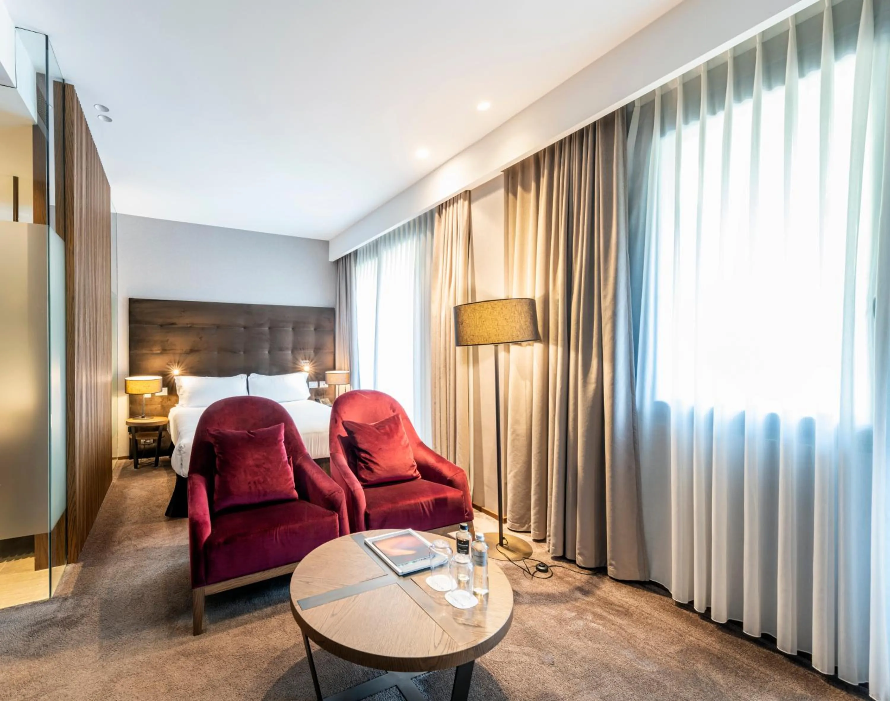 Bed in Grand Hotel Campione