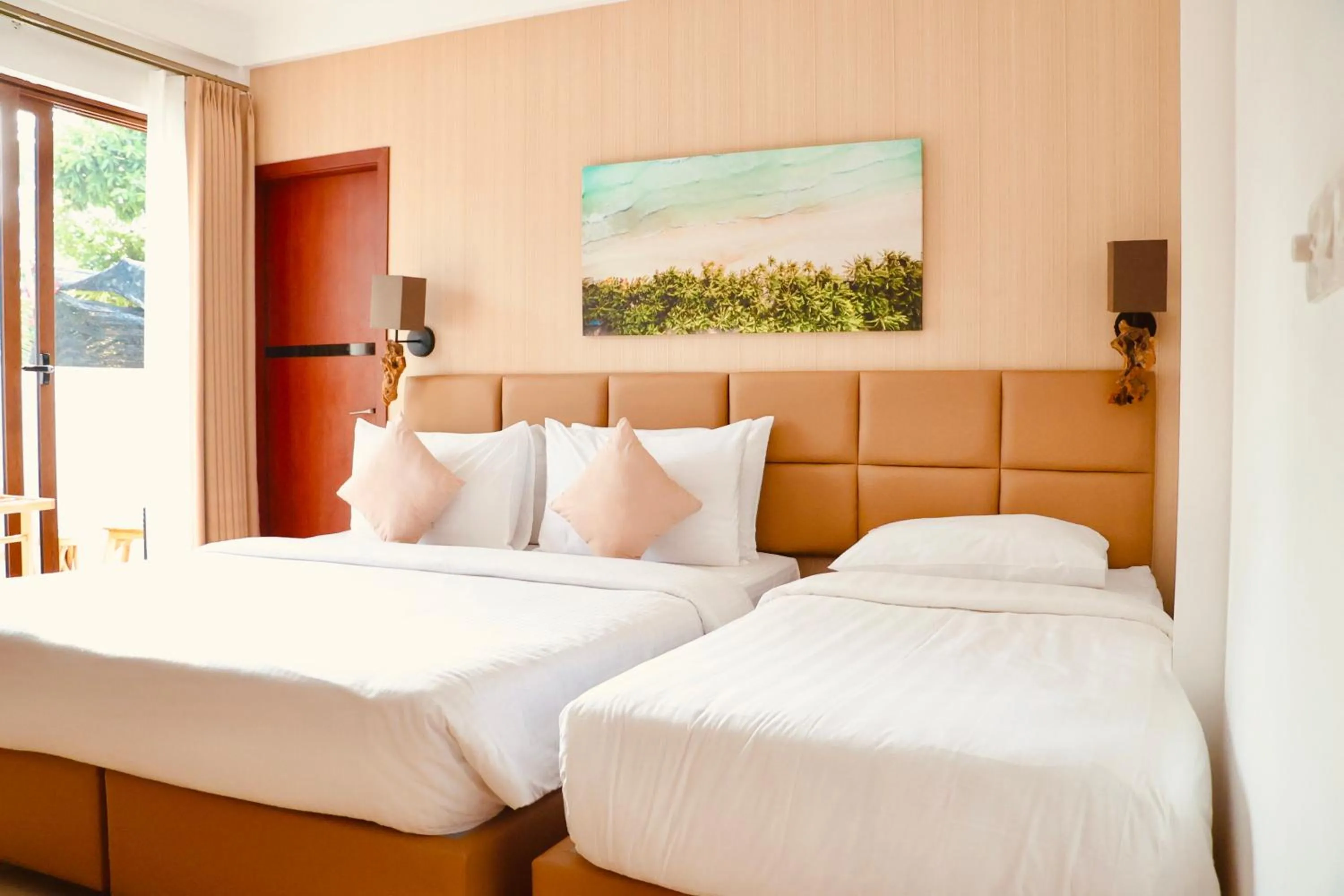 Bed in Cocomo Maldives