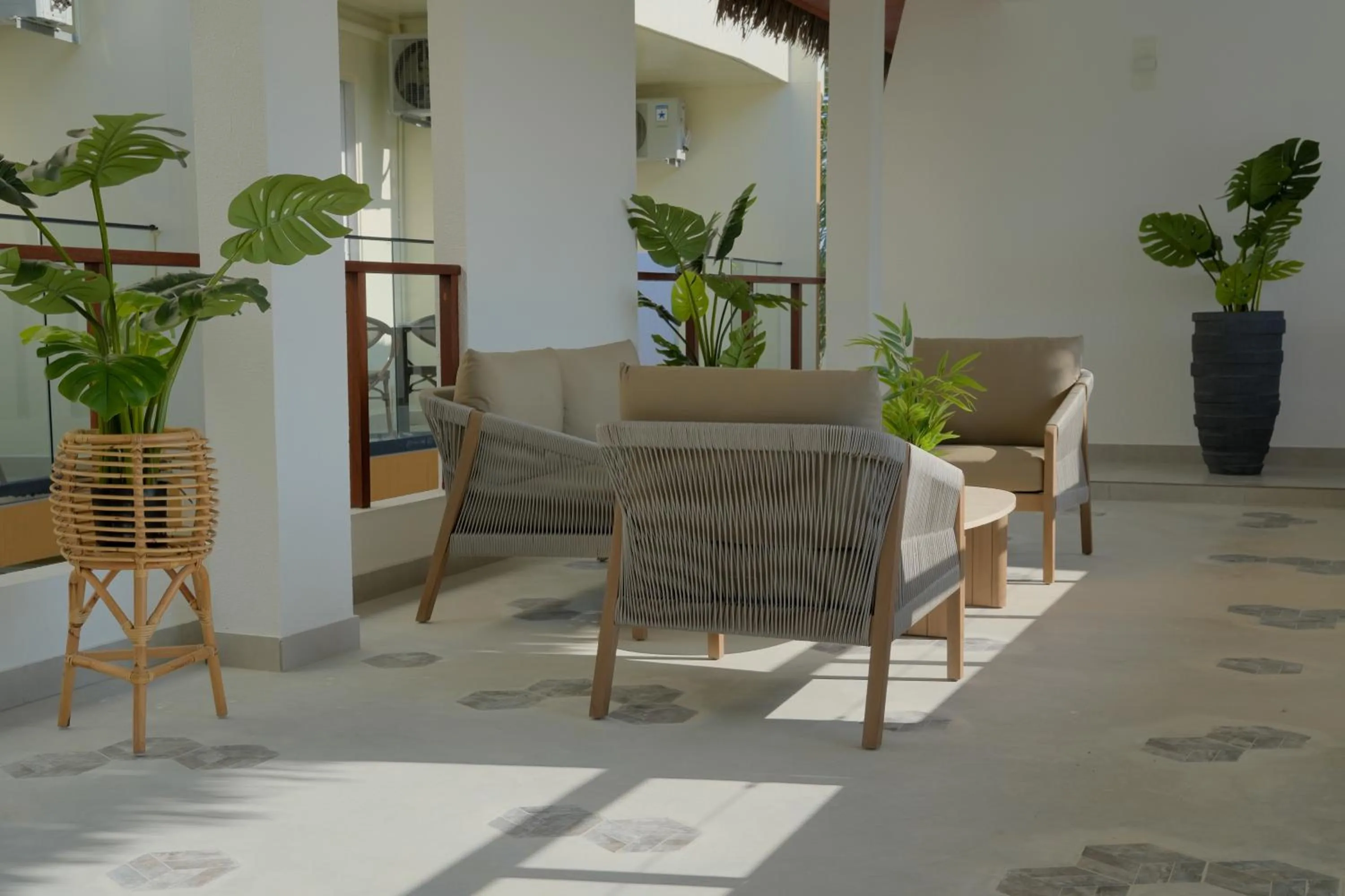 Patio in Cocomo Maldives