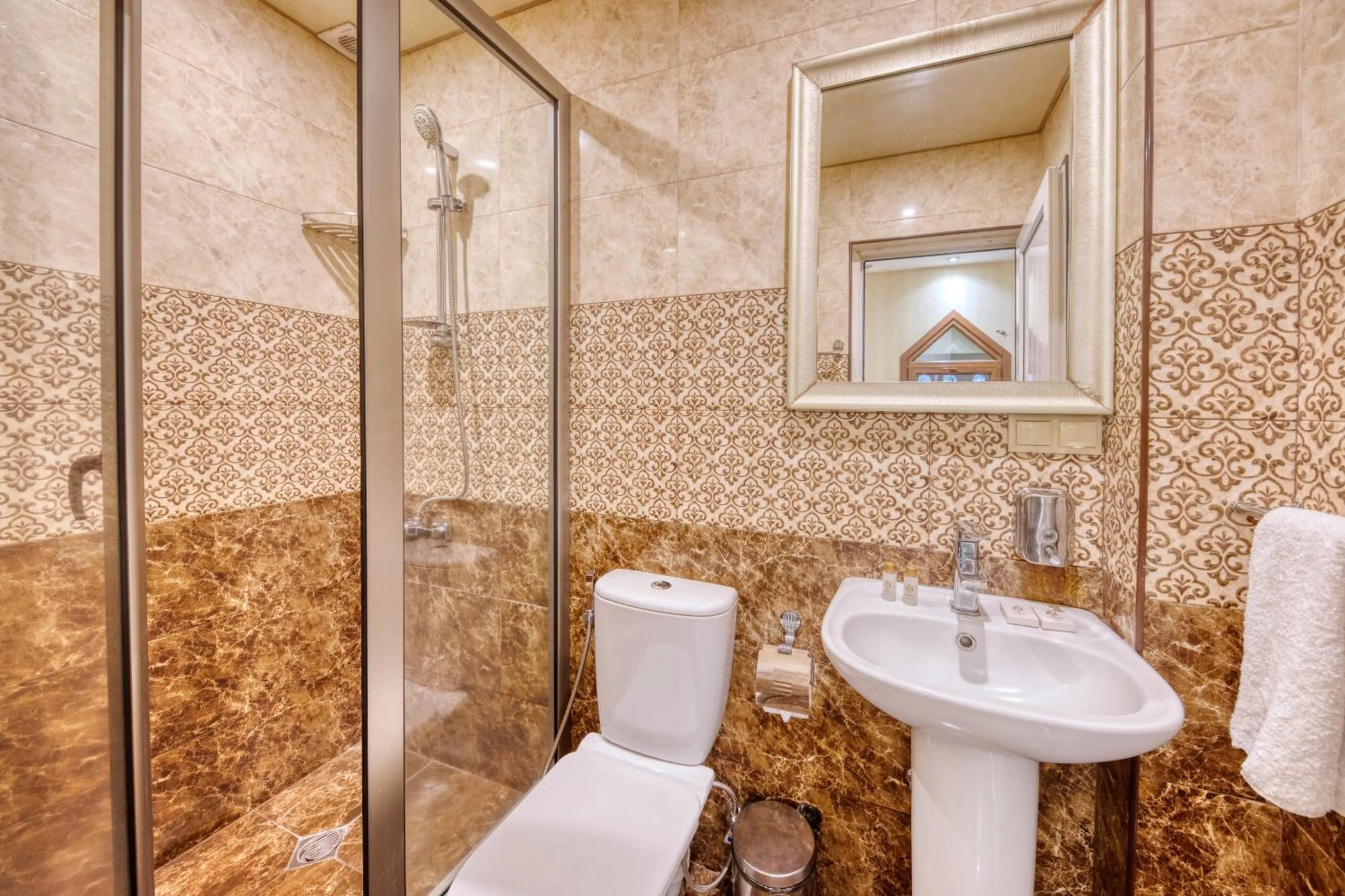 Shower in Aleppo Hotel