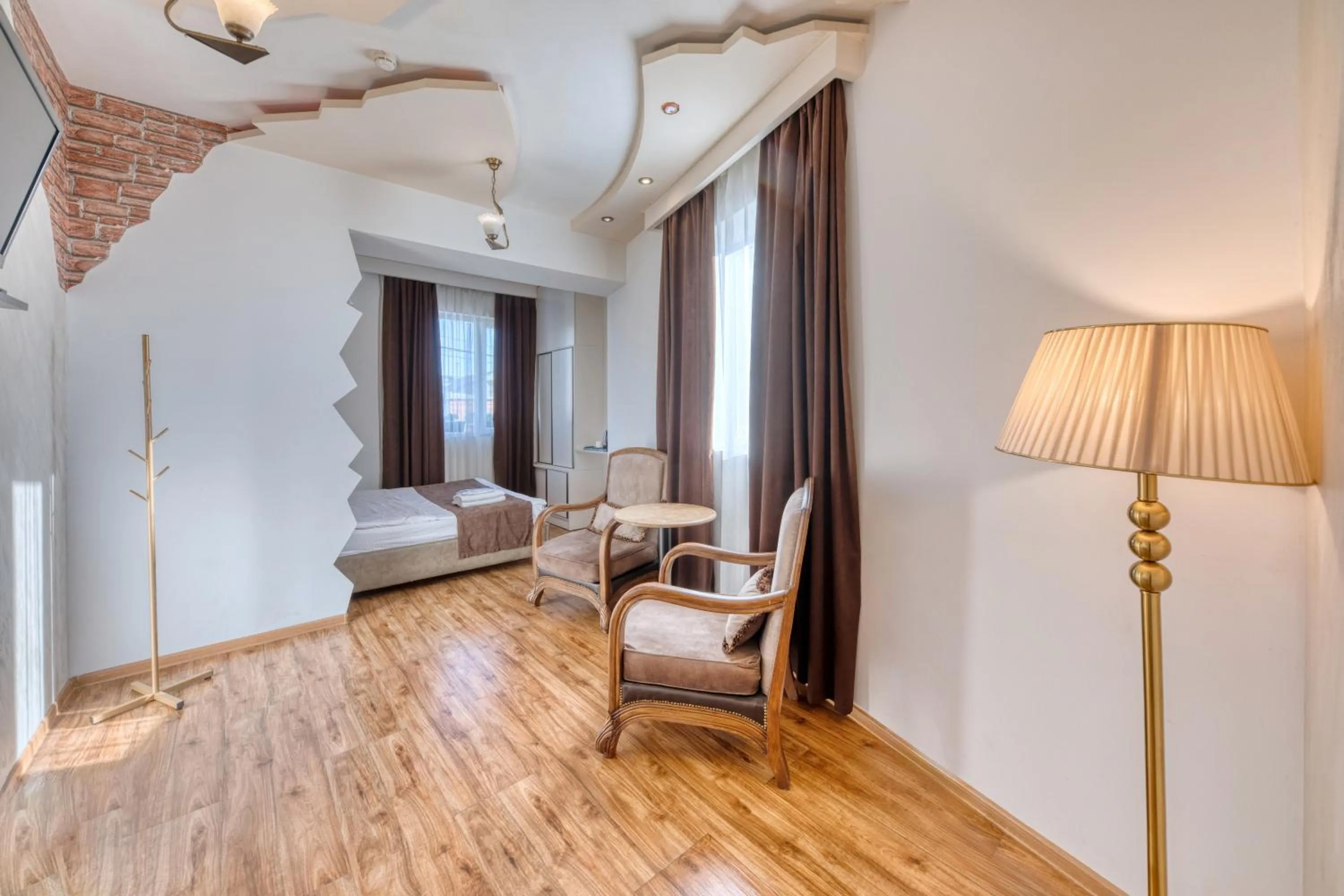 Seating area in Aleppo Hotel