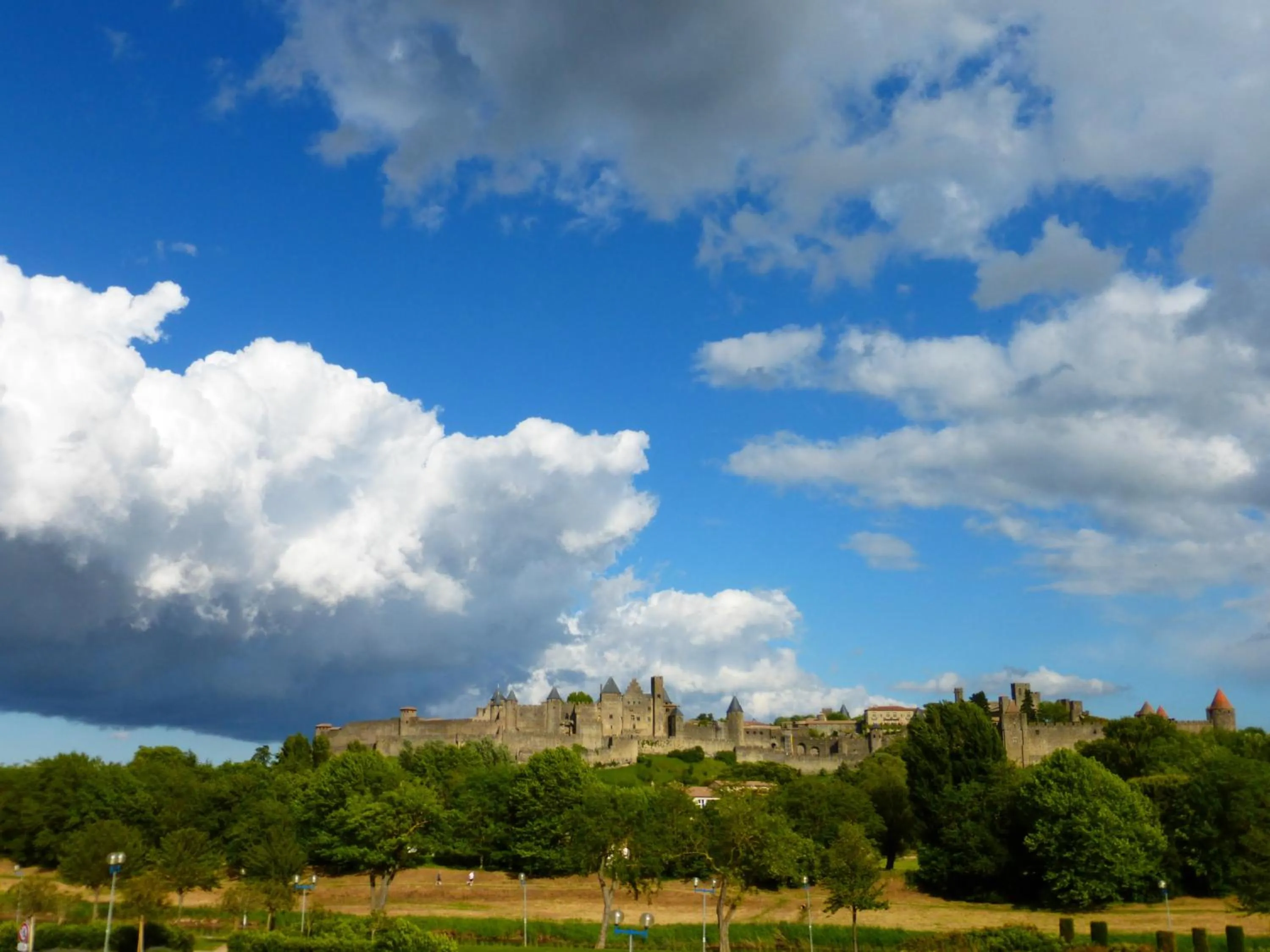 Bird's eye view in Carcassonne Guesthouse