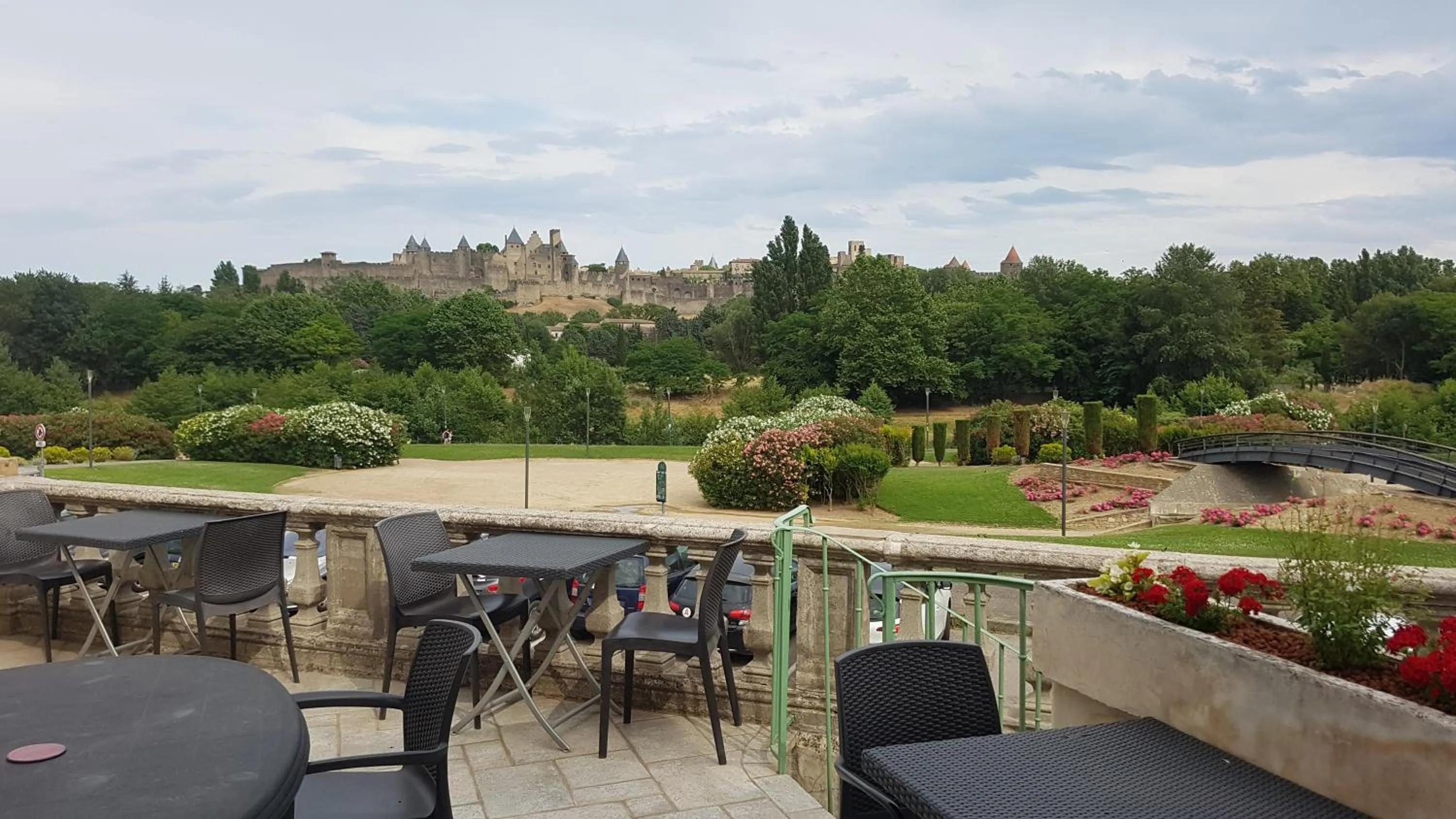 Balcony/Terrace in Carcassonne Guesthouse