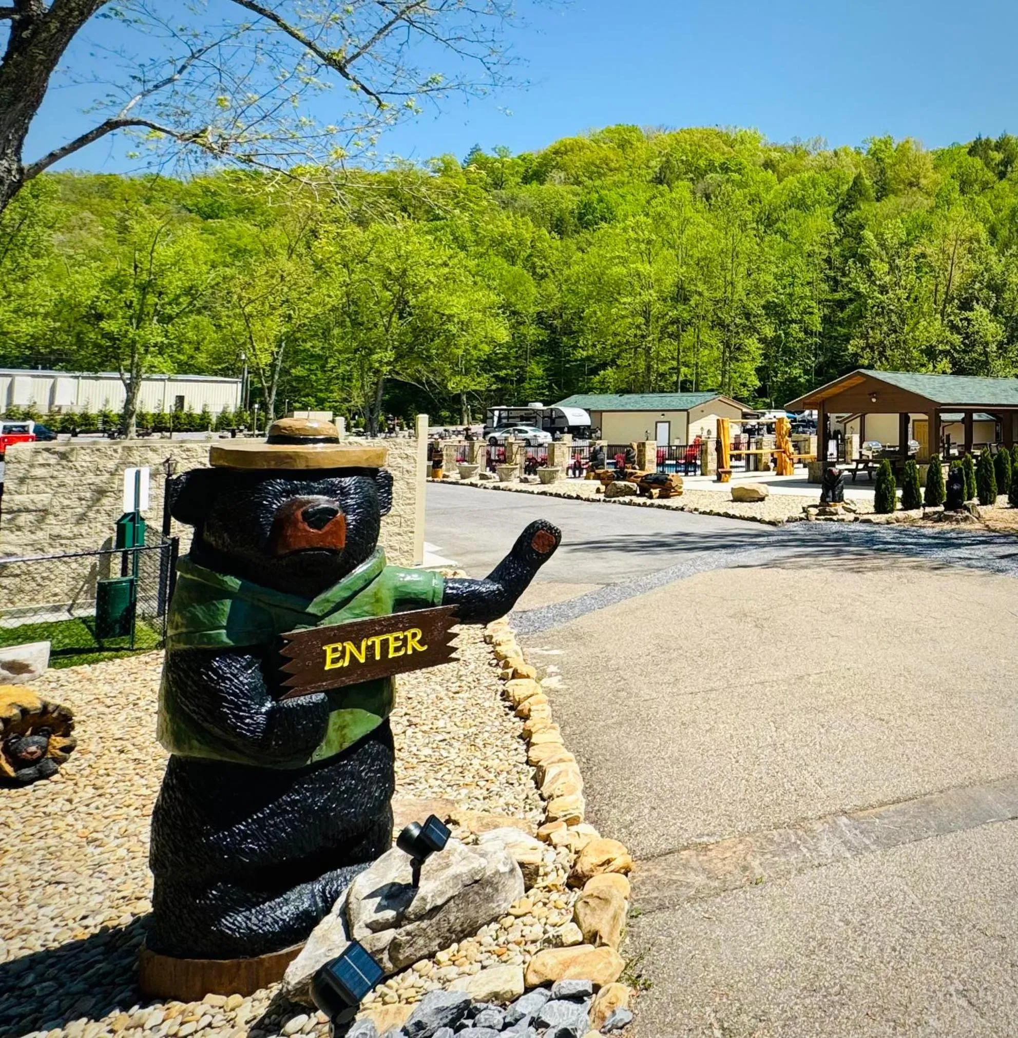 Natural landscape in Dudley Creek RV Resort