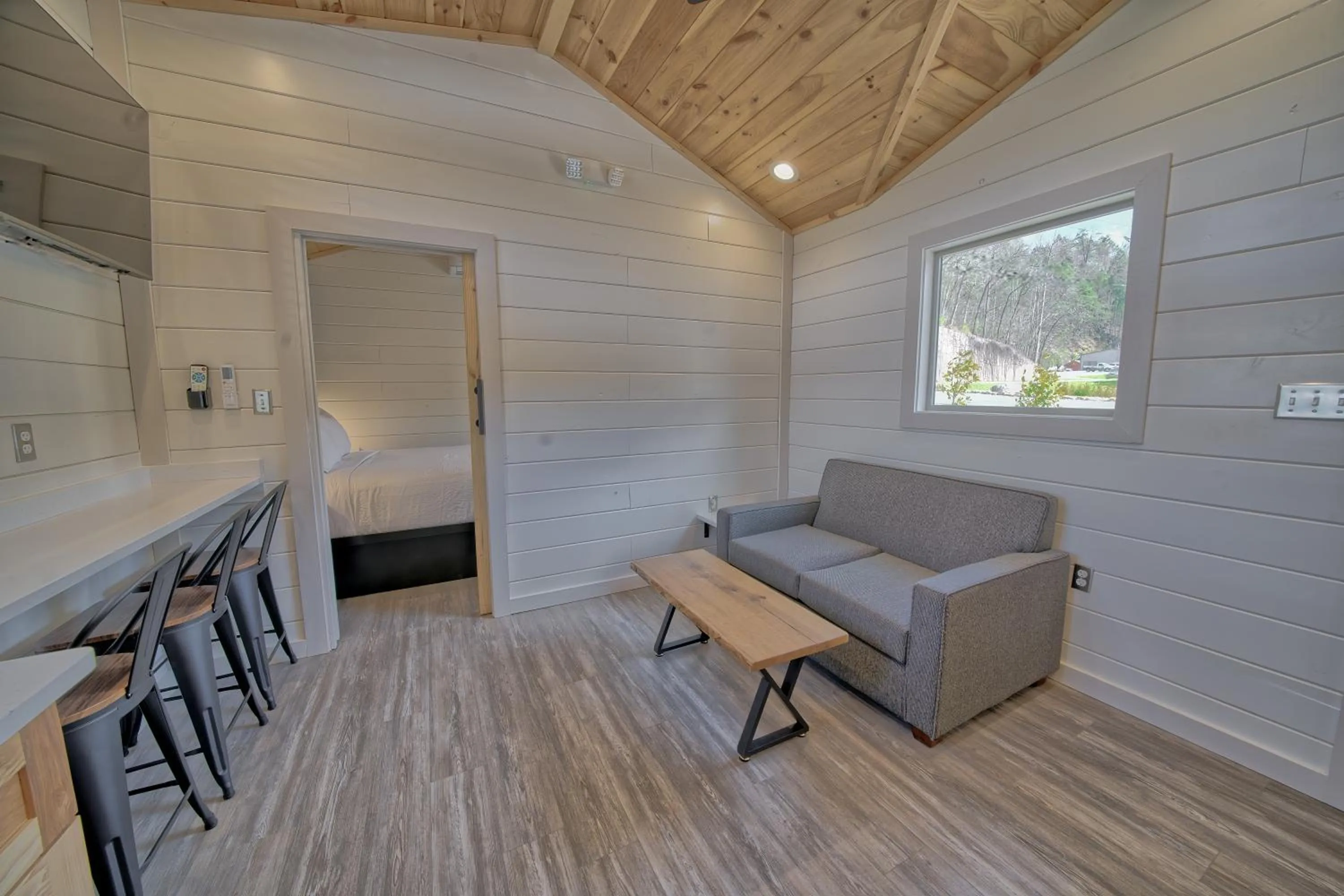 Living room in Dudley Creek RV Resort