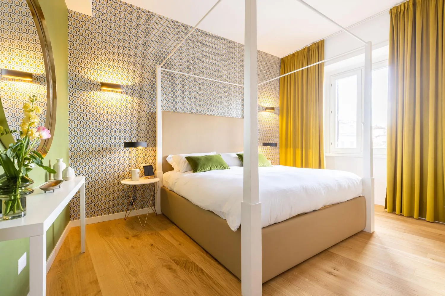 Bed in Navona 49 Luxury Suites&Apartment