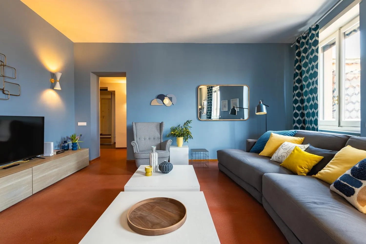 Living room, Bed in Navona 49 Luxury Suites&Apartment