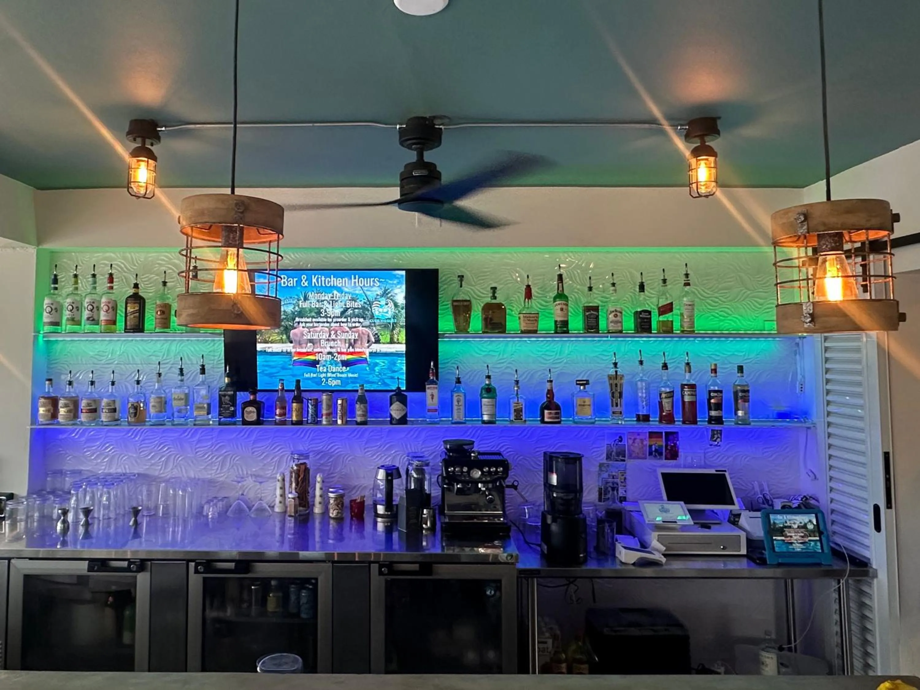 Food and drinks in Club Vieques - Adults Only Resort - LGBT Friendly