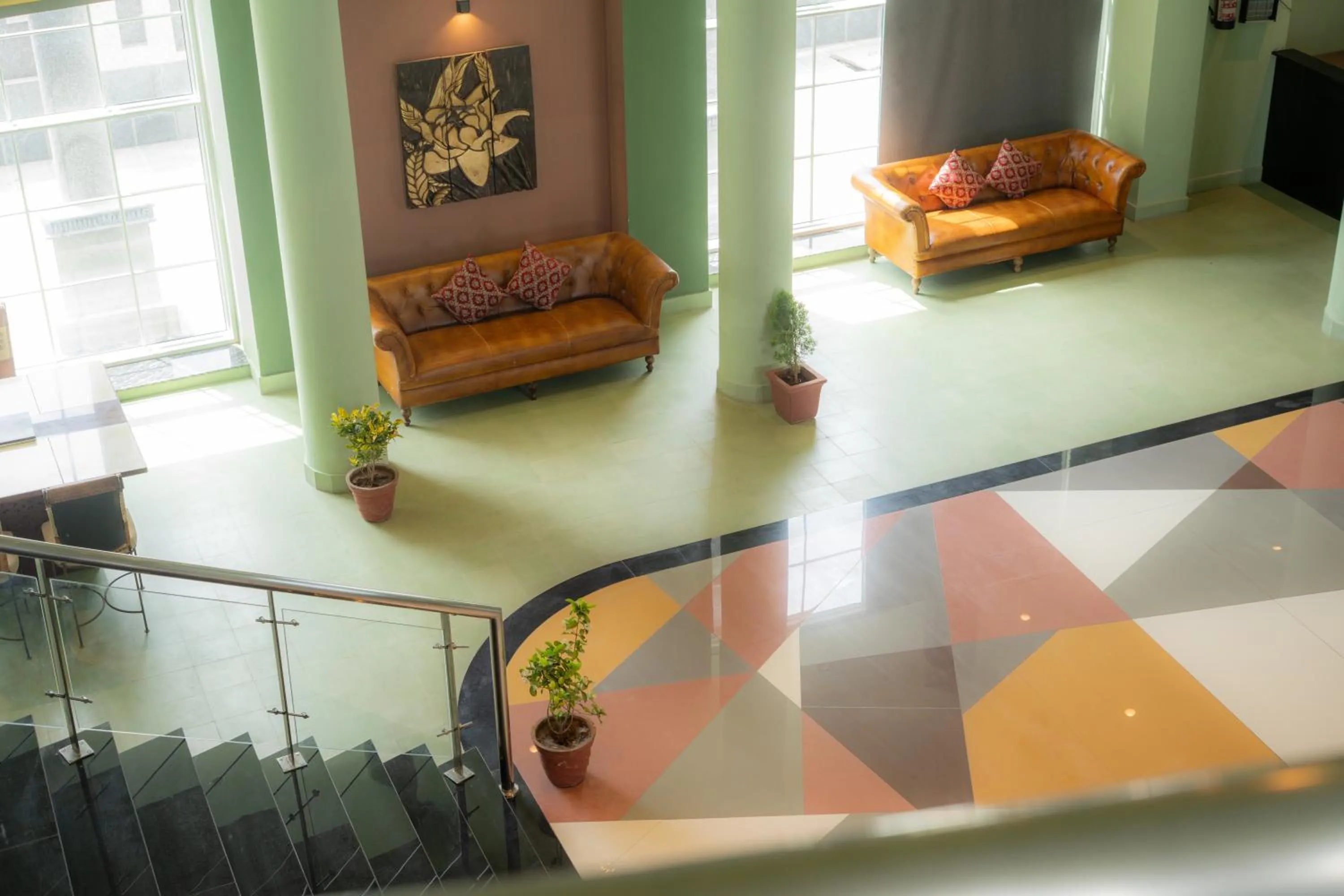 Living room in The Sky Imperial, Jodhpur