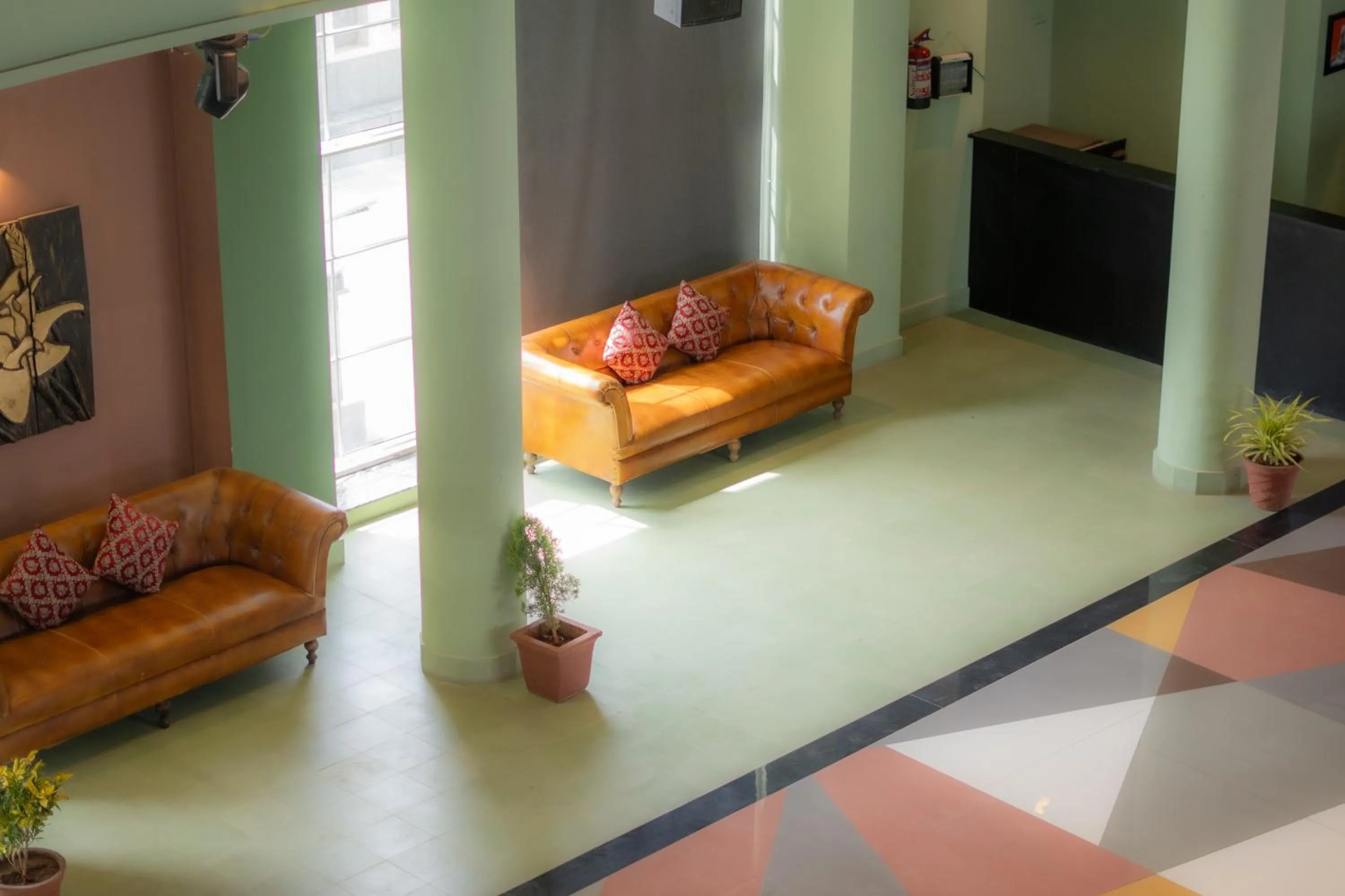 Seating area in The Sky Imperial, Jodhpur