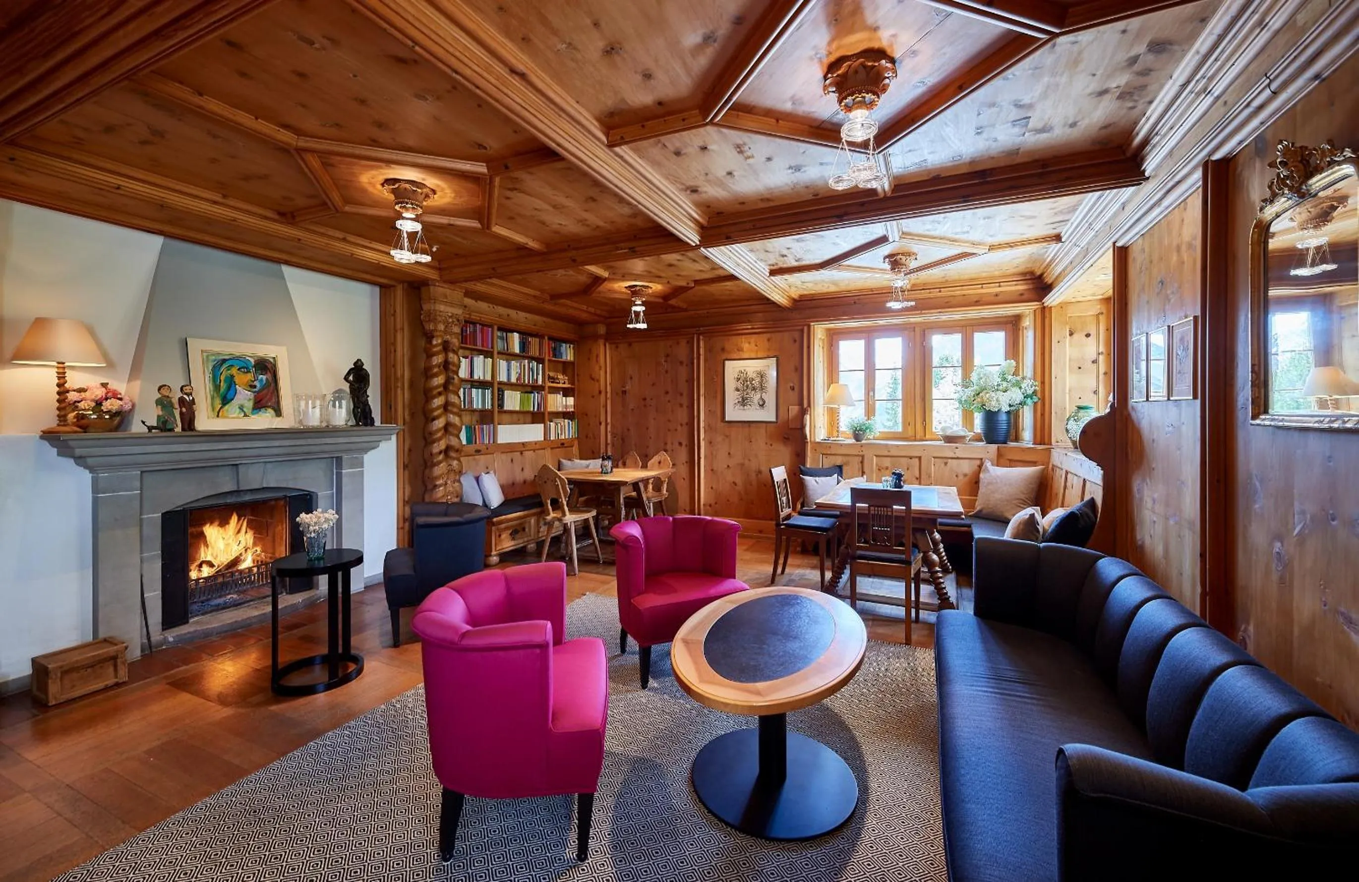 Communal lounge/ TV room in Hotel Stoffel - adults only