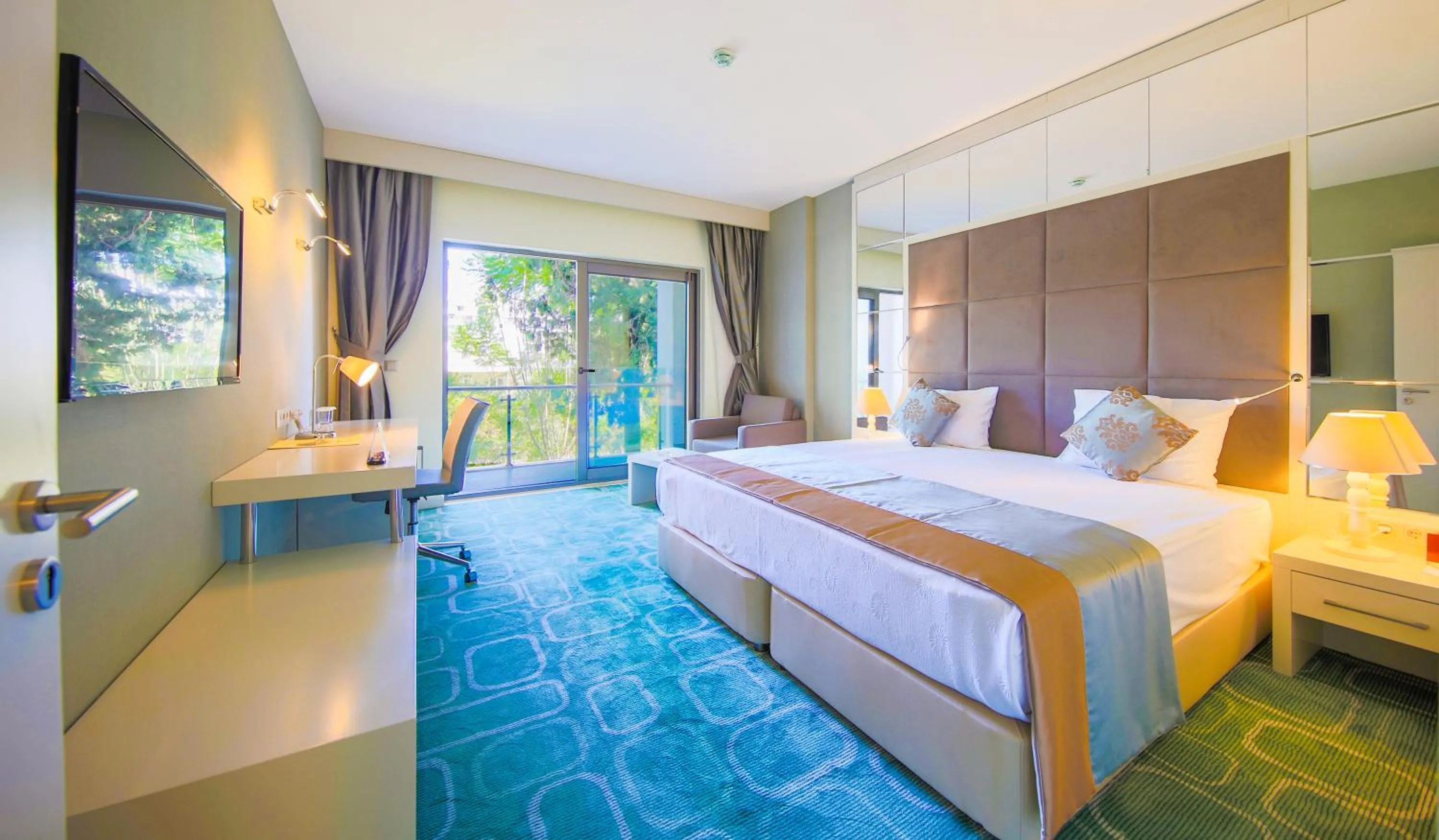 Bed in Horus Paradise Resort - Ultra All Inclusive