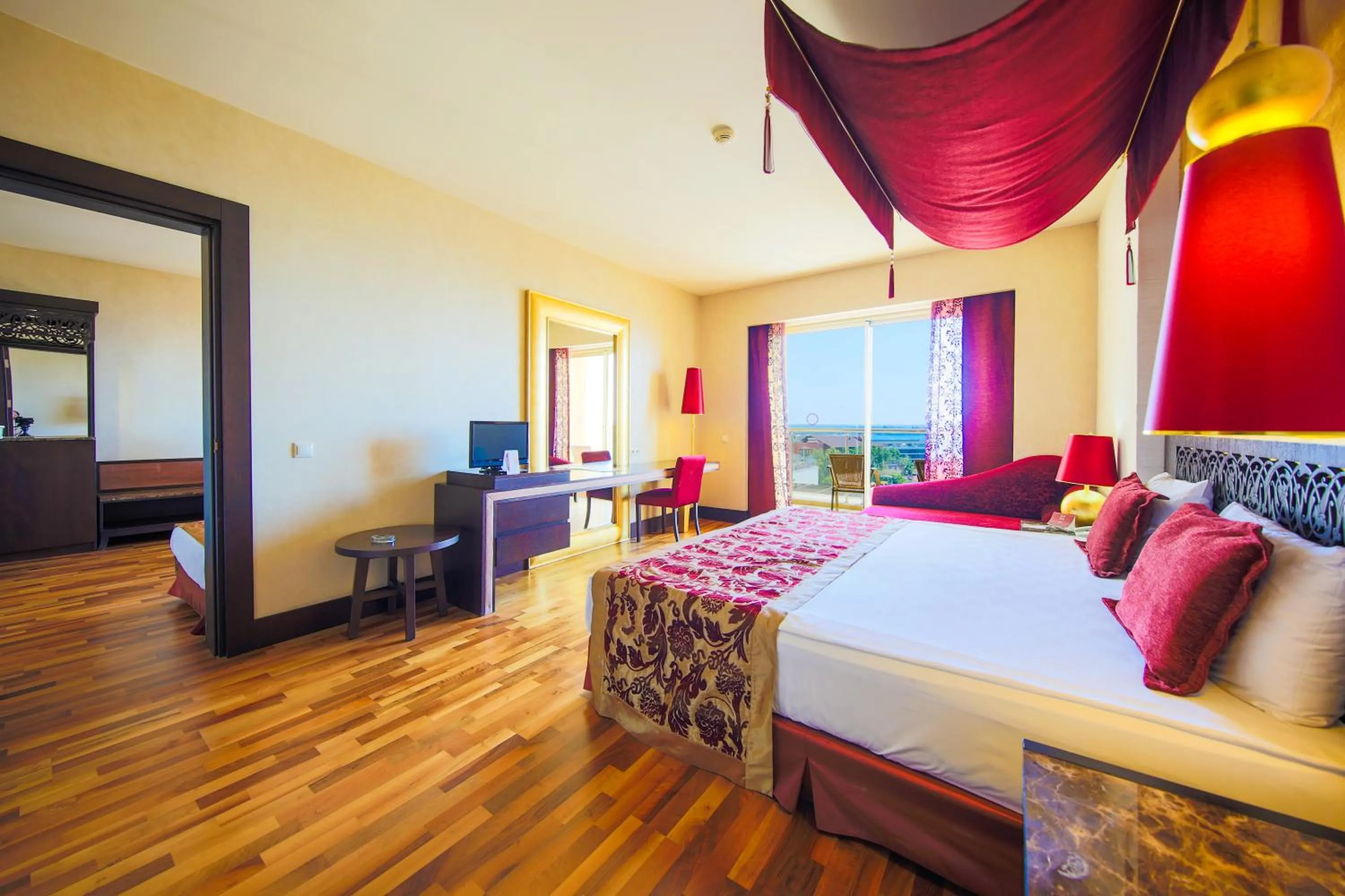 Bed in Horus Paradise Resort - Ultra All Inclusive