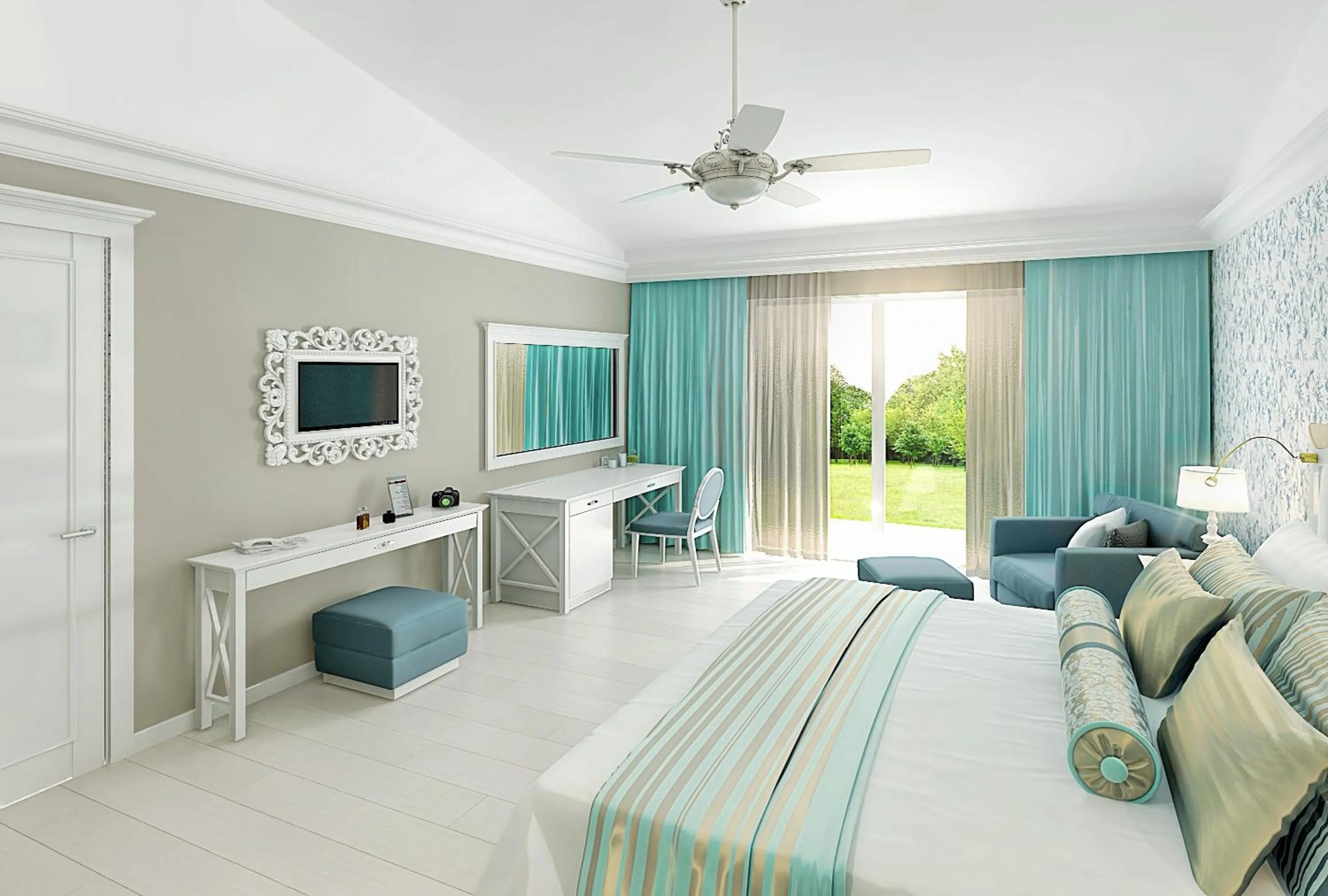 Garden view in Horus Paradise Resort - Ultra All Inclusive