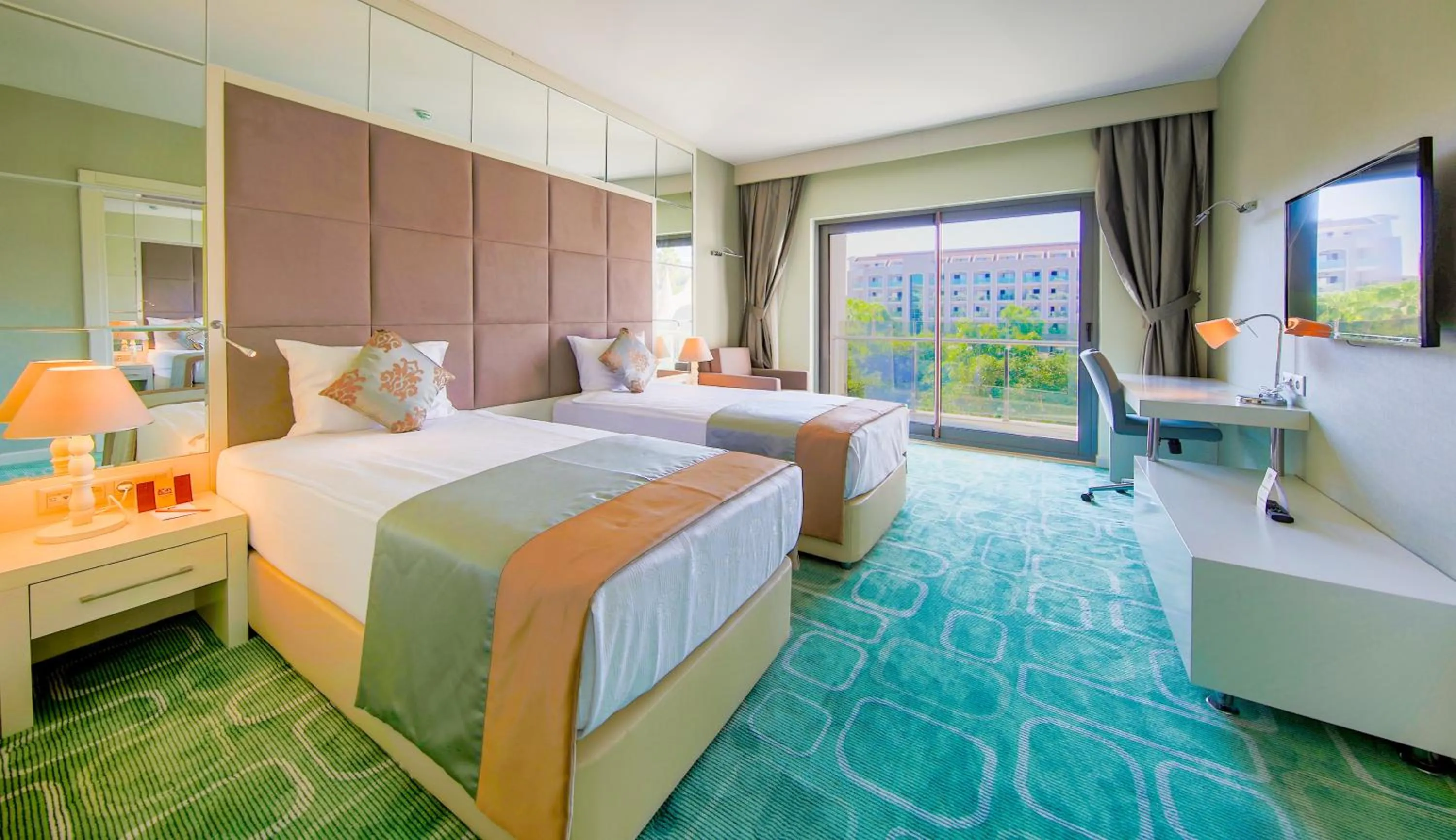 Bed in Horus Paradise Resort - Ultra All Inclusive