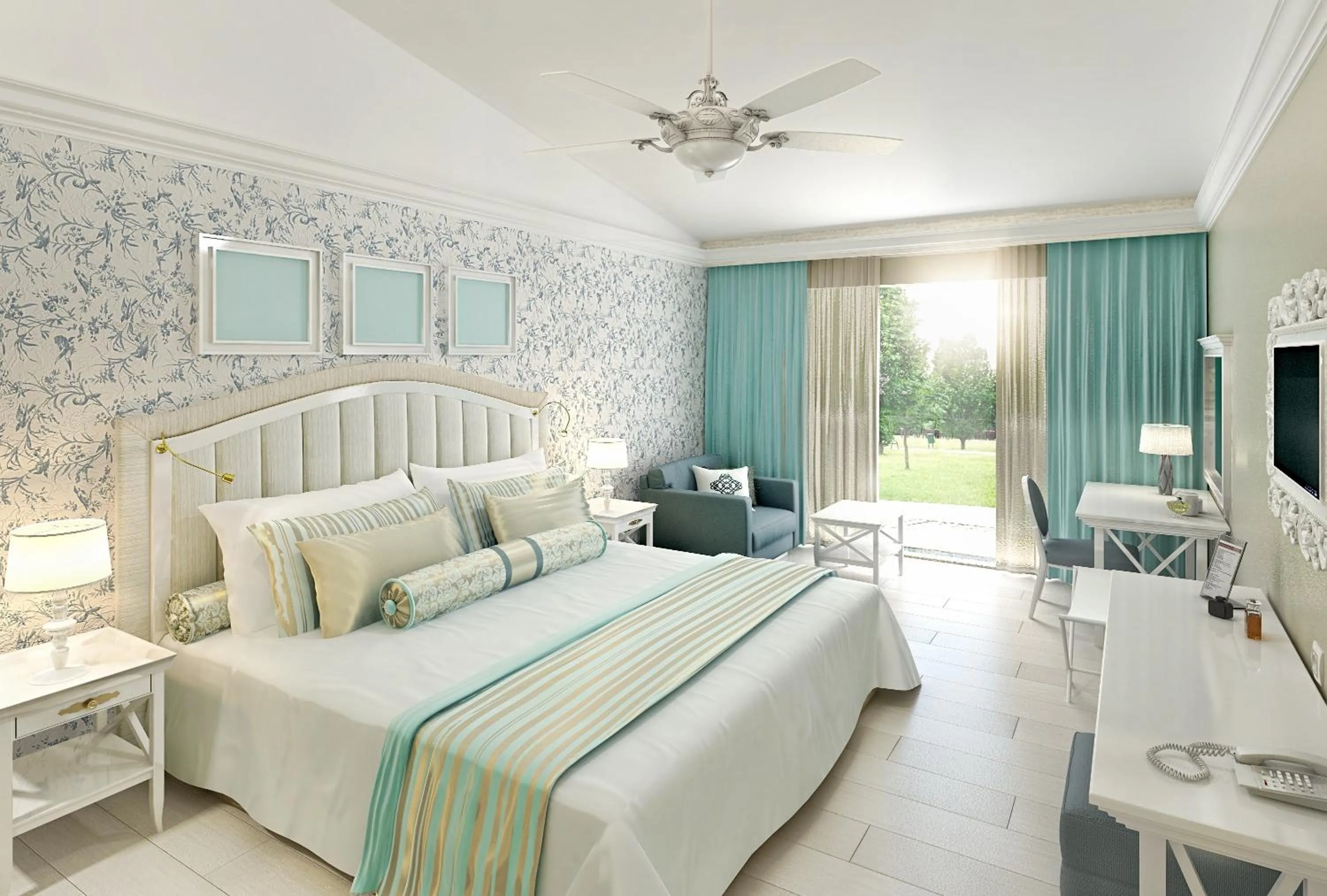 Garden view in Horus Paradise Resort - Ultra All Inclusive