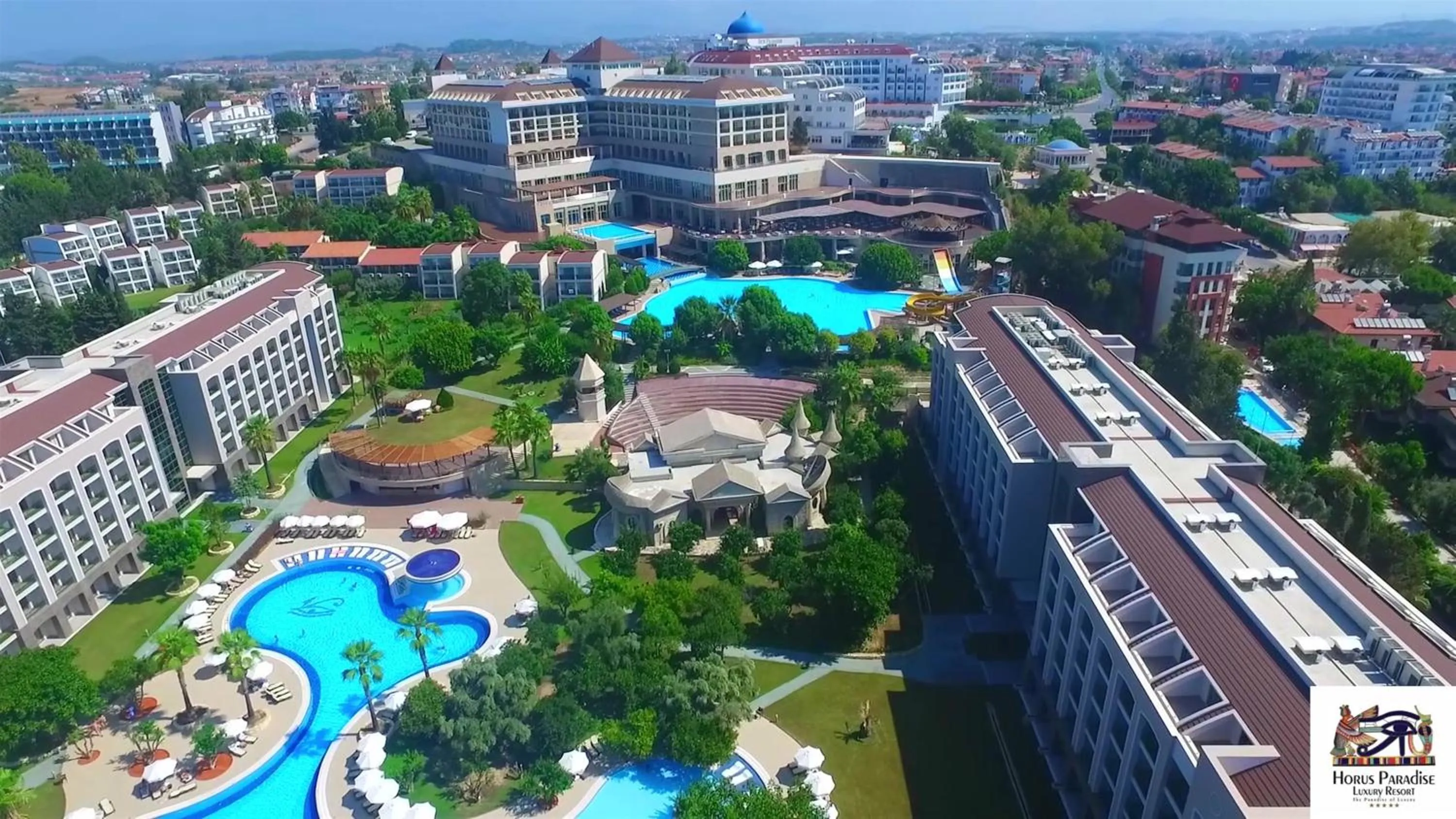 Bird's eye view in Horus Paradise Resort - Ultra All Inclusive