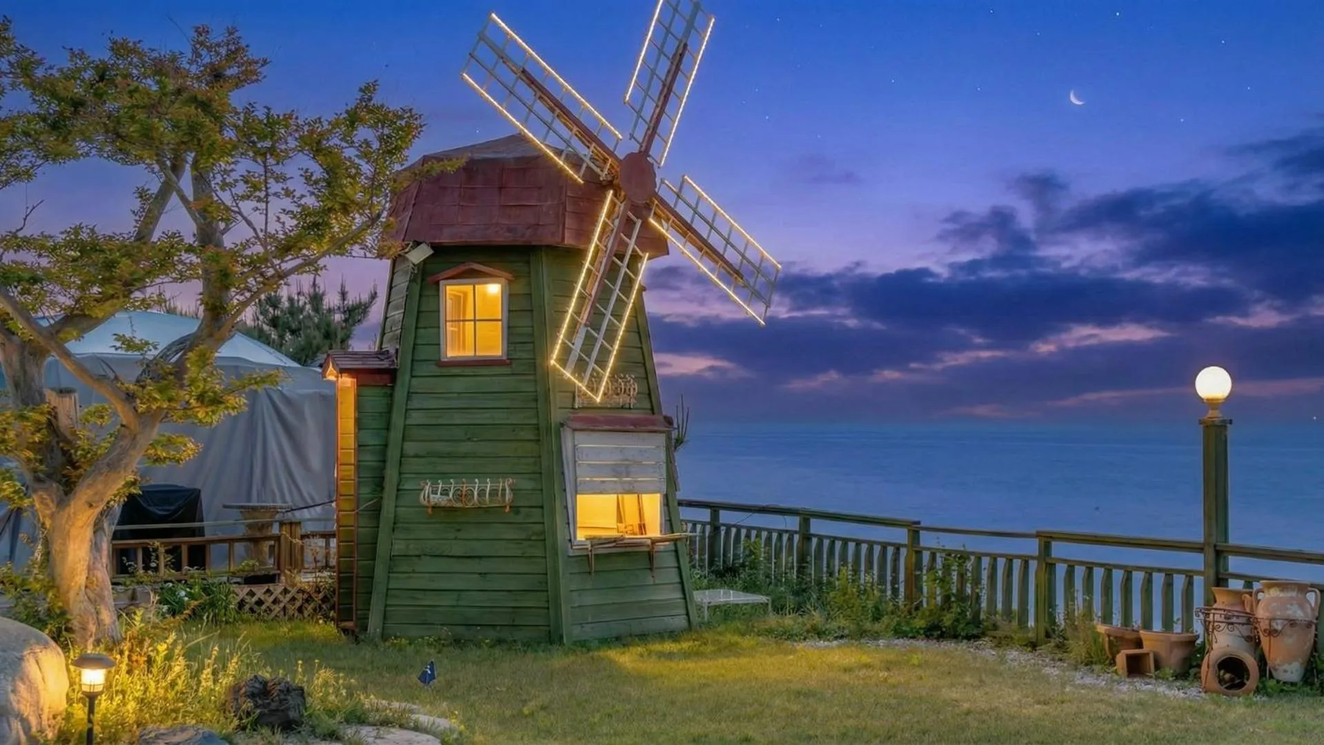 Property building in gyeongju blue21 poolvilla pension