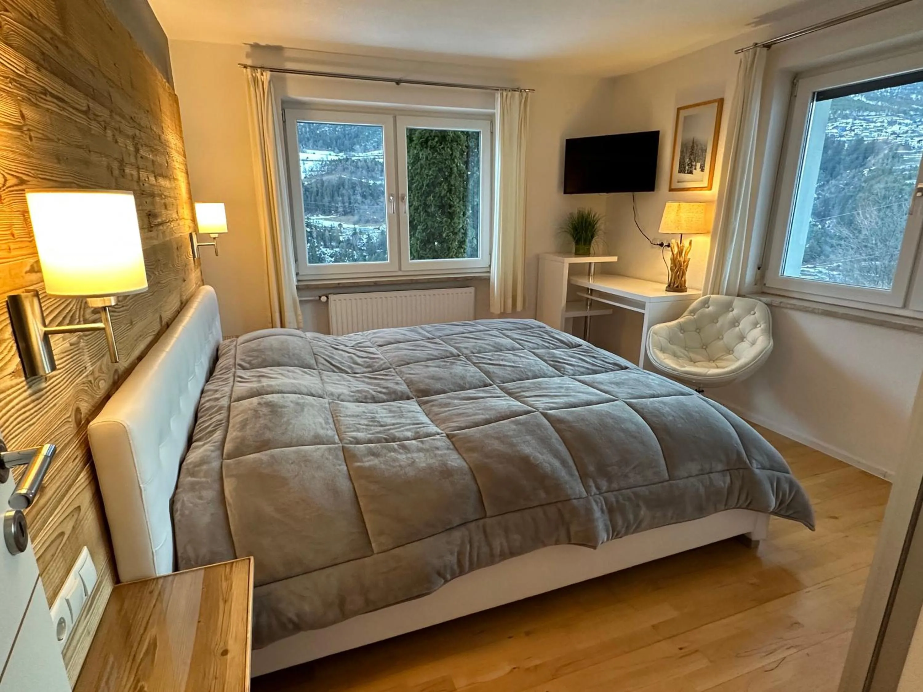 Bedroom, Bed in Ferienhaus Freizeit