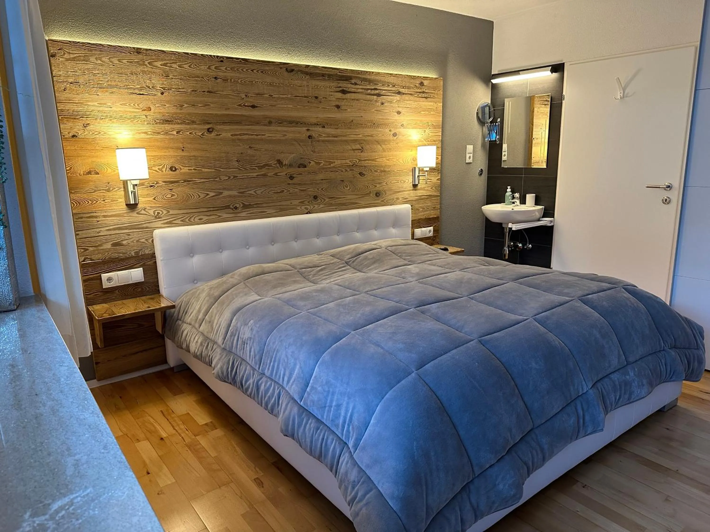 Bedroom, Bed in Ferienhaus Freizeit