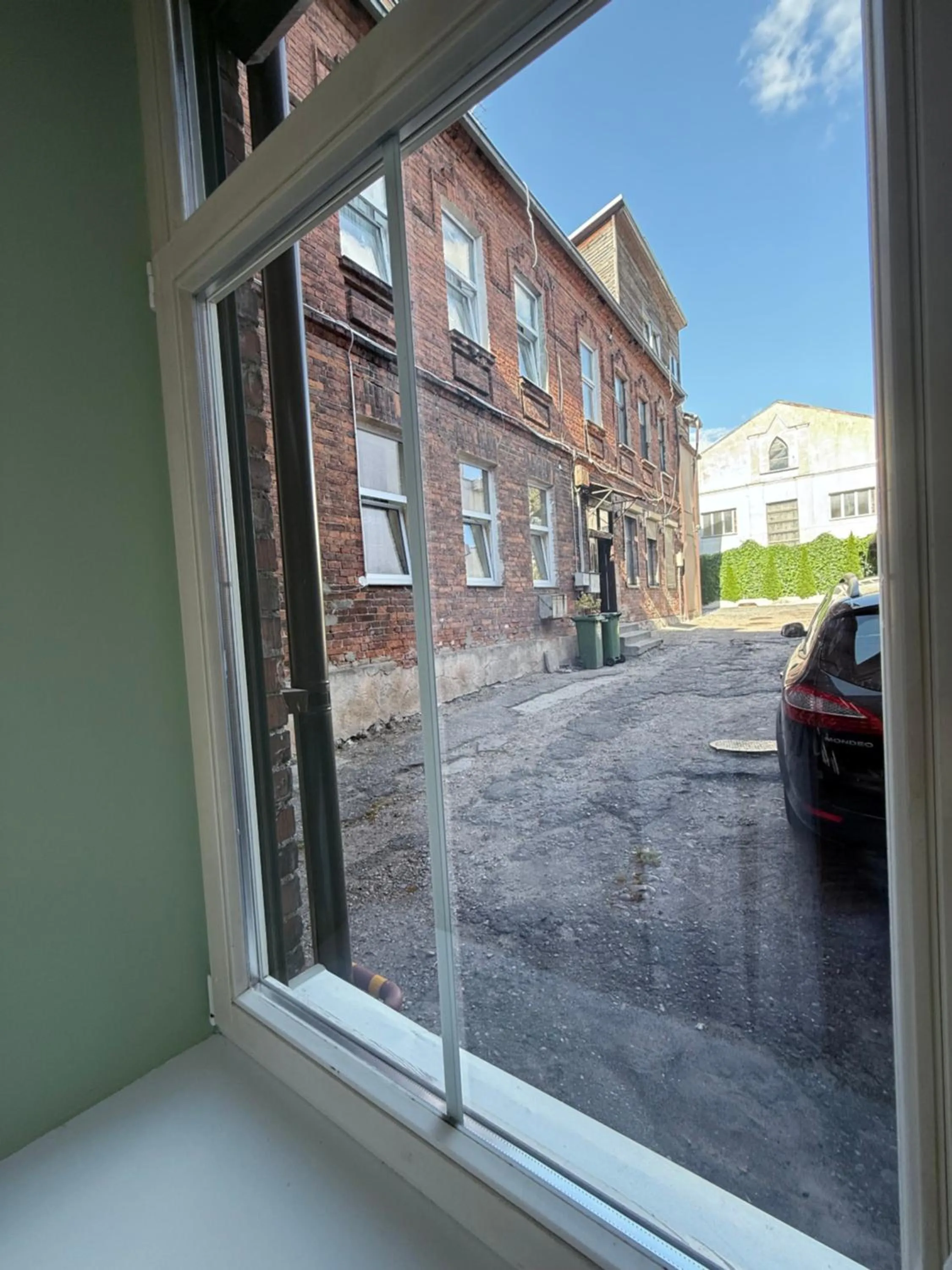 Inner courtyard view in Moja Accommodation