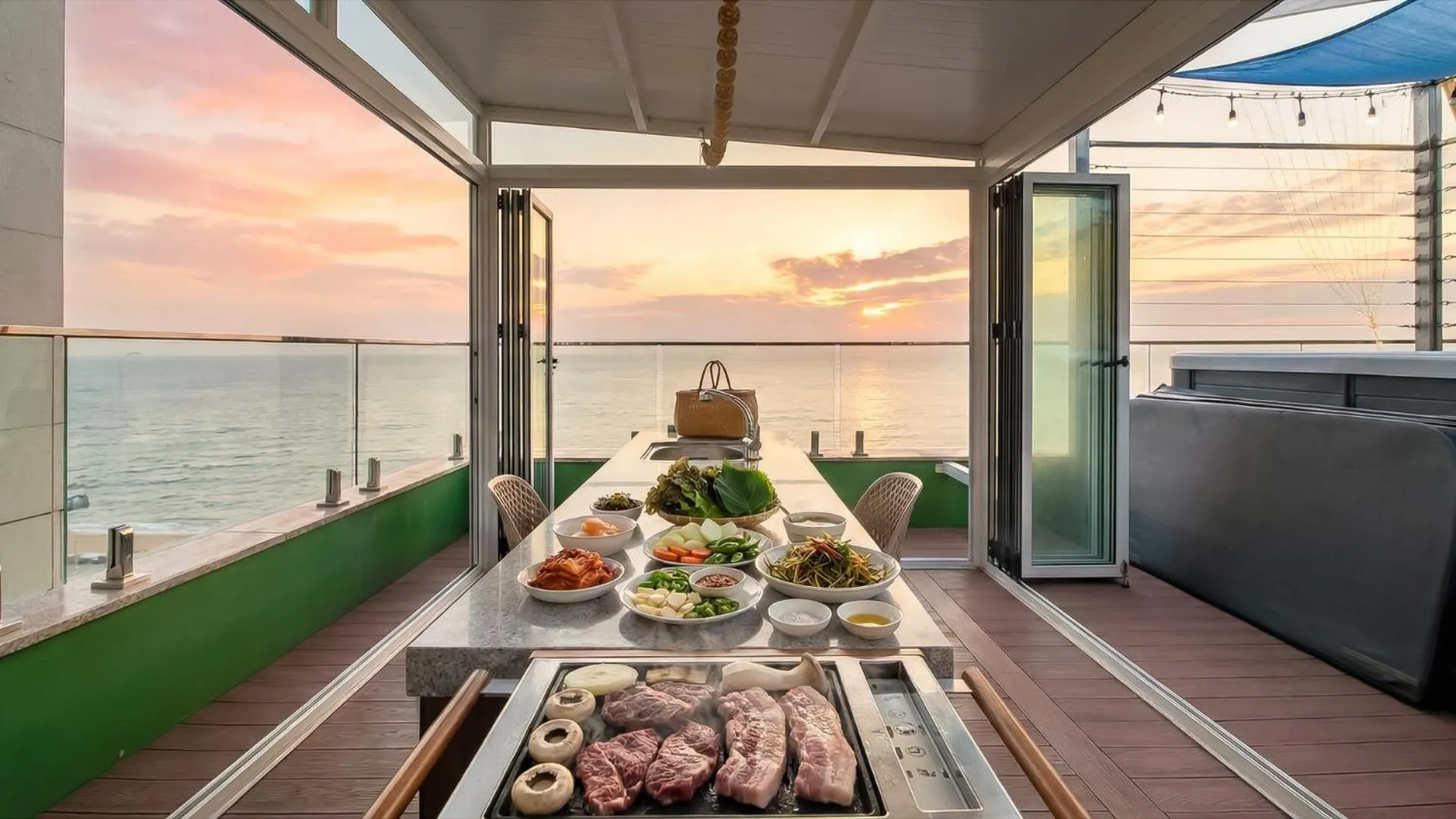 Property building in Gyeongju Luna Piena Poolvilla