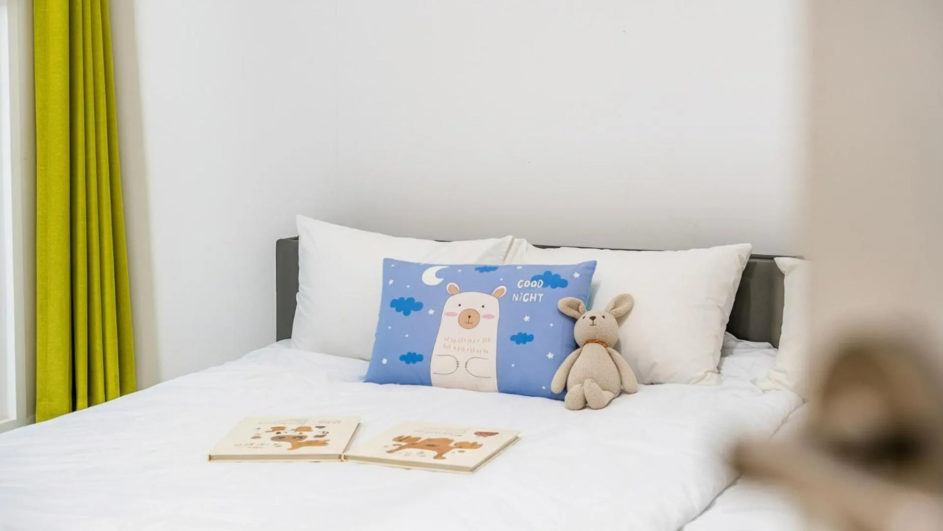 Property building, Bed in Gapyeong Wood Valley Kids Pension