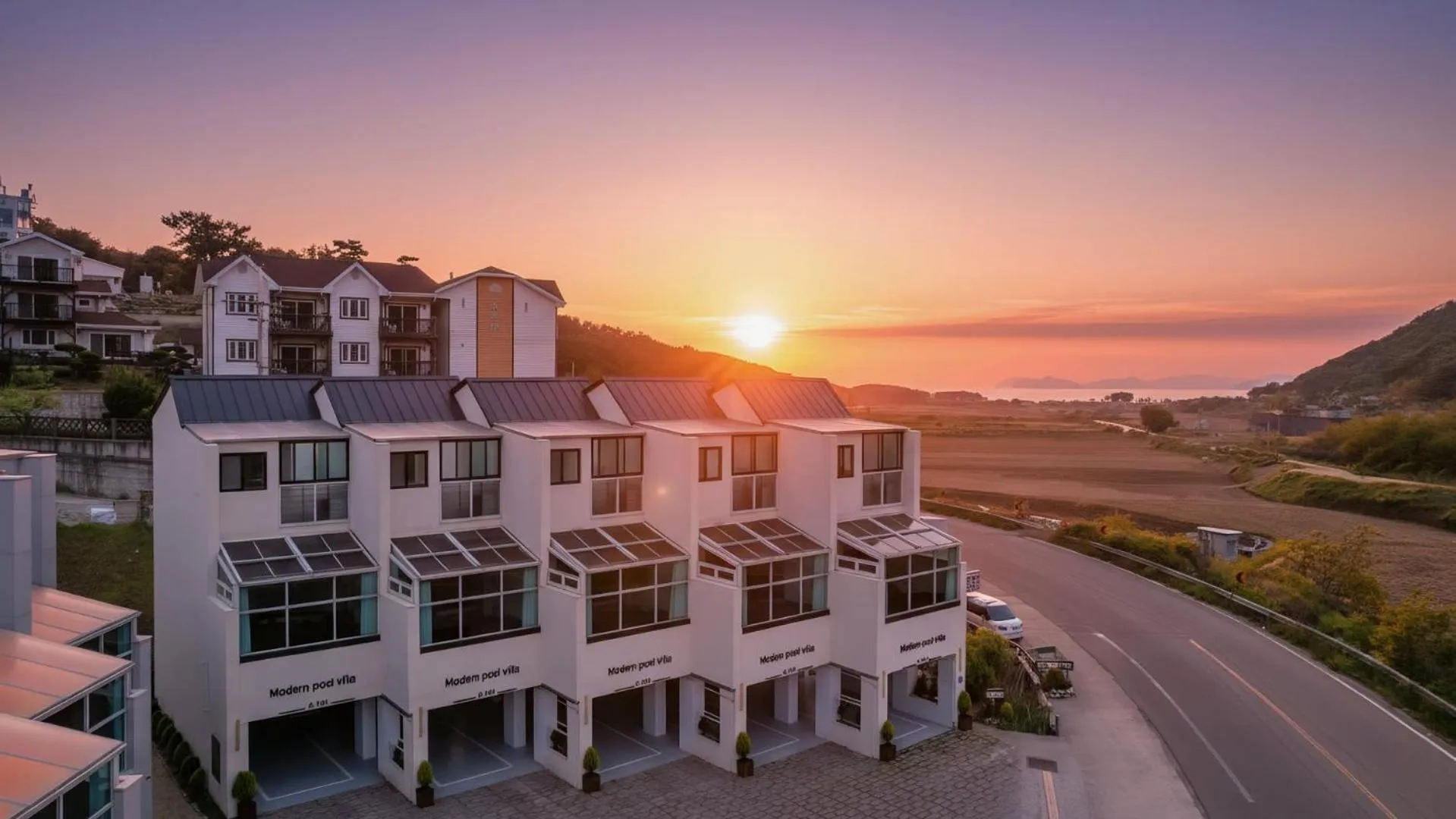 Property building in Gyeongju Modern Pool Villa