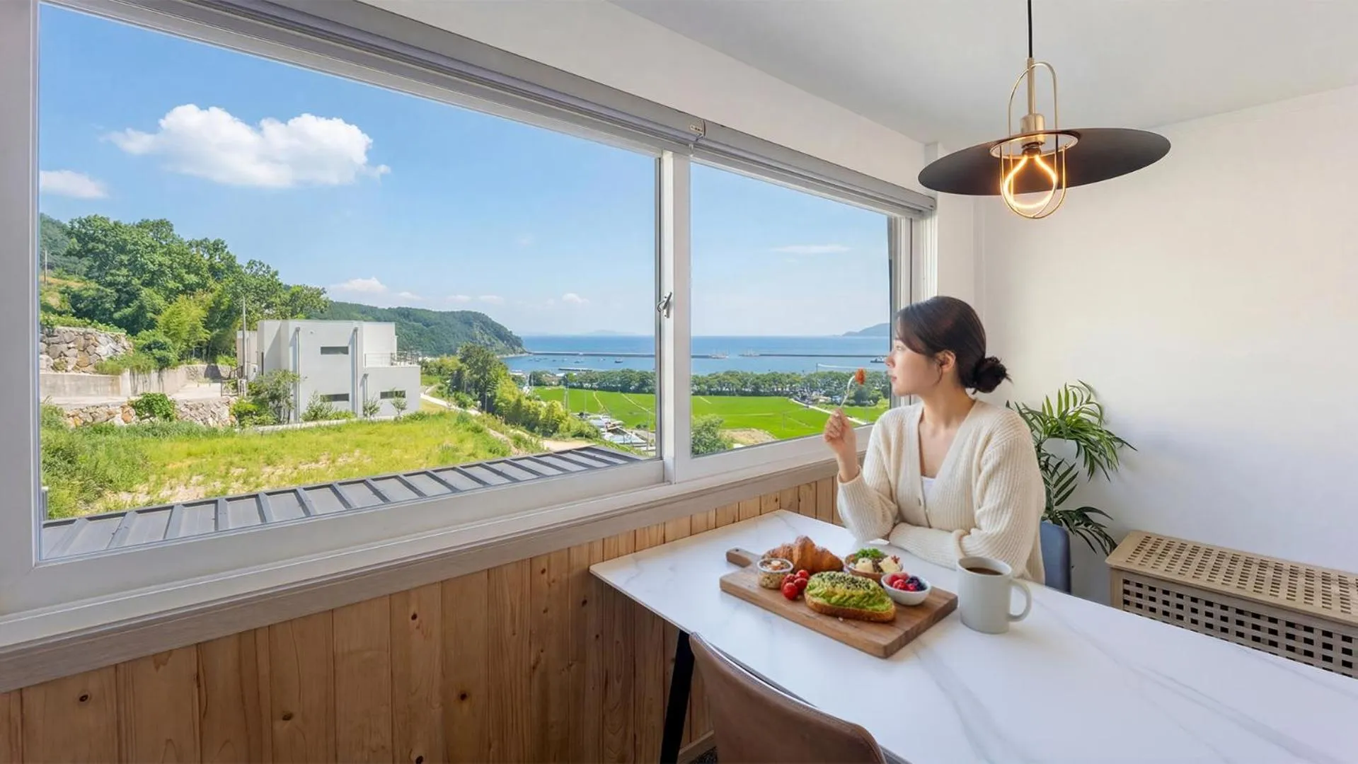 Property building in Namhae JJhouse Pension