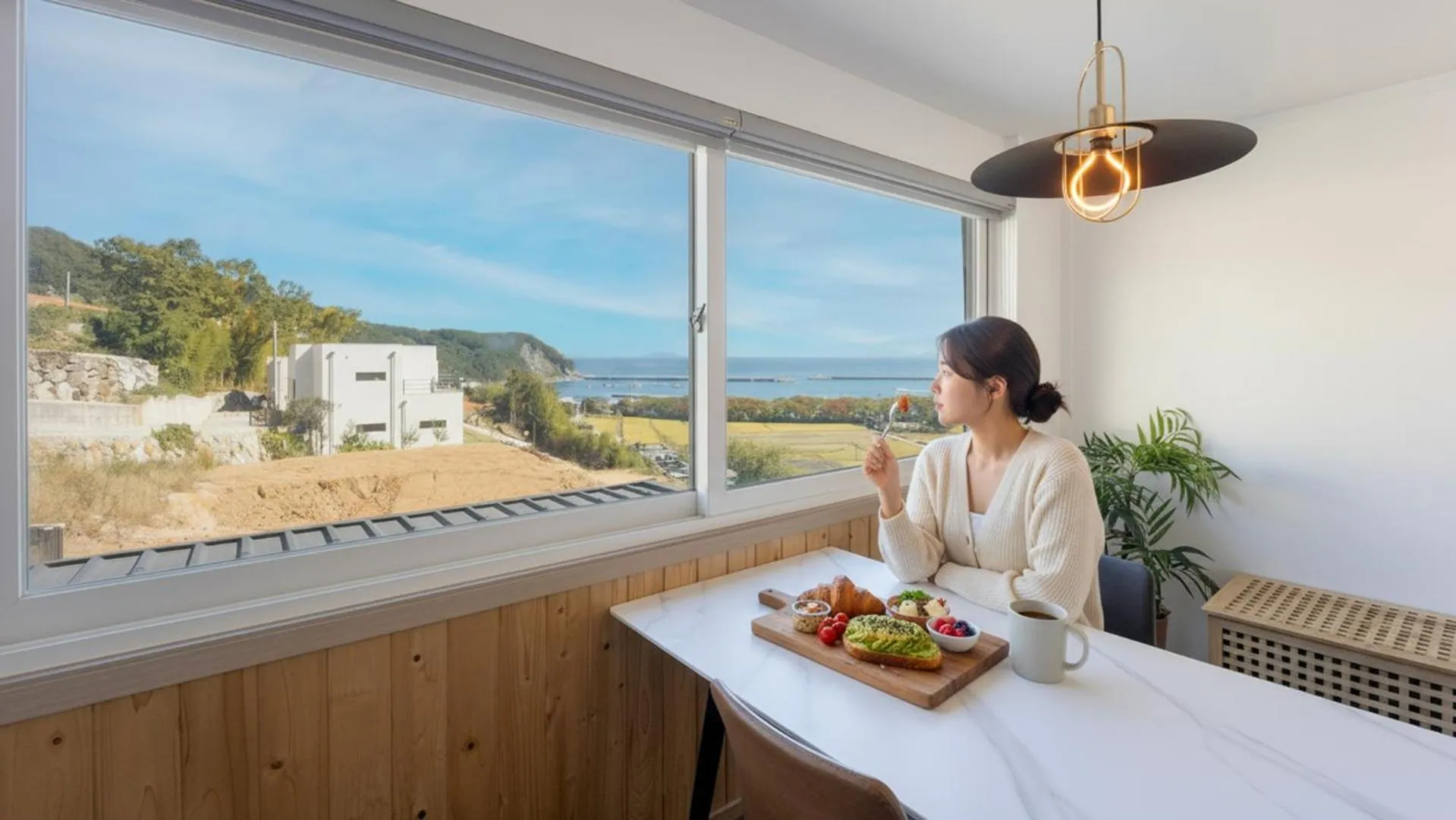 Property building in Namhae JJhouse Pension