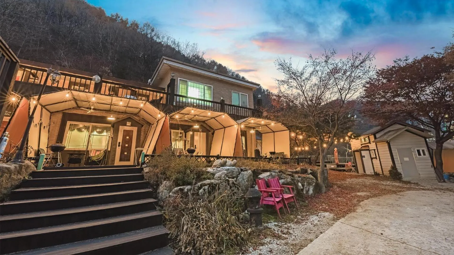 Property building in Hwacheon Sky Valley Pension