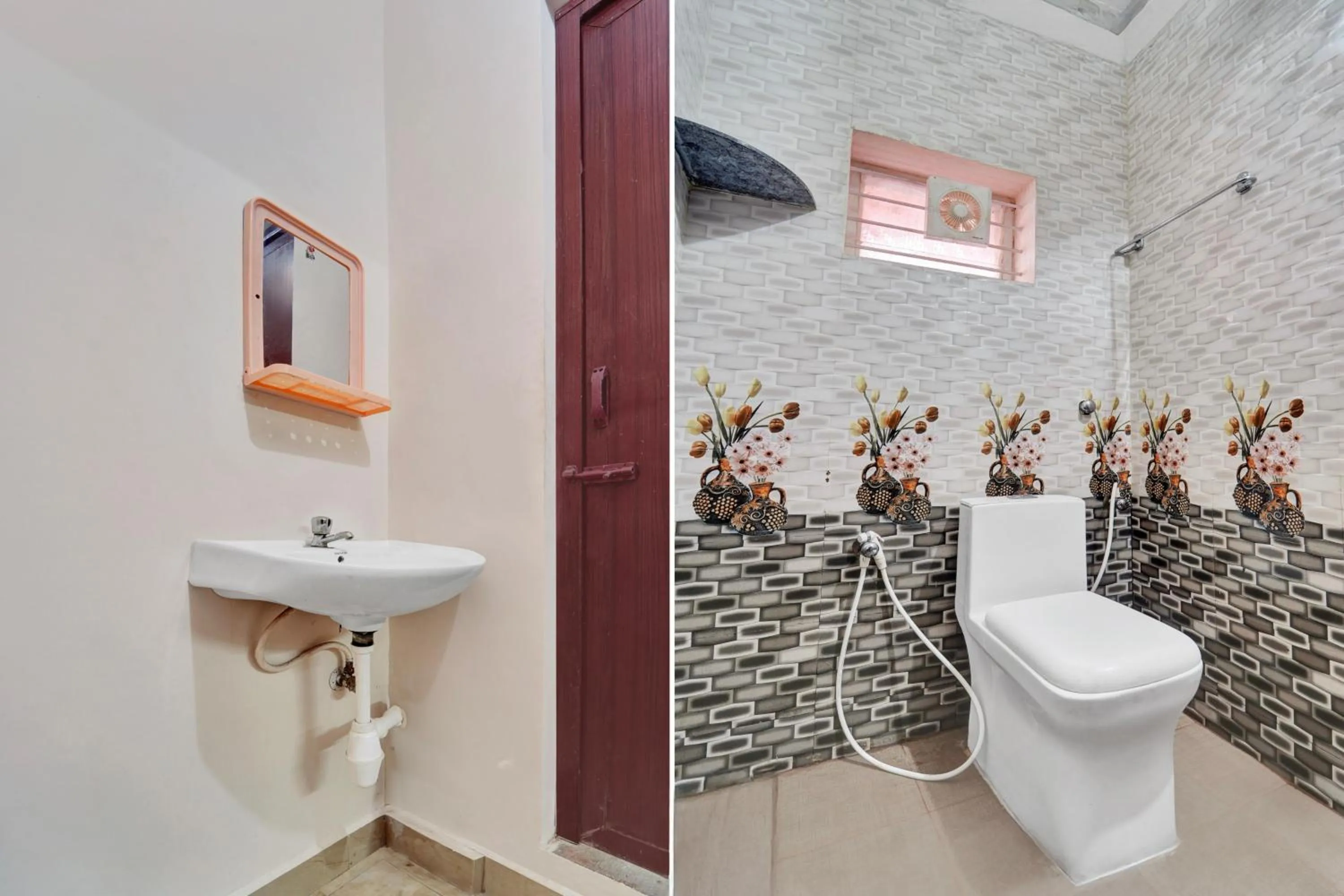 Bathroom in Super Hotel O Viswapuram