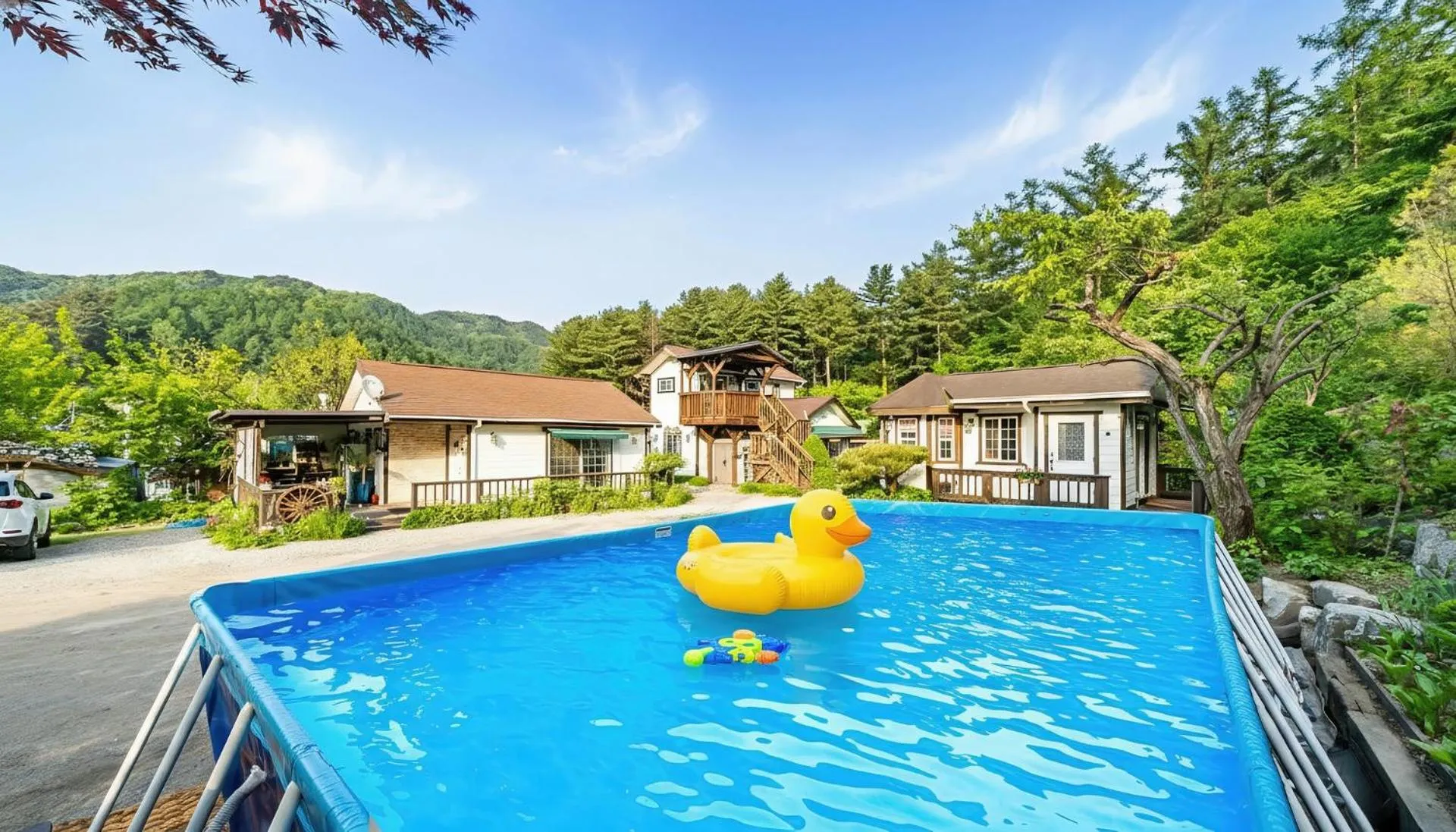 Property building in Gapyeong ojeupension