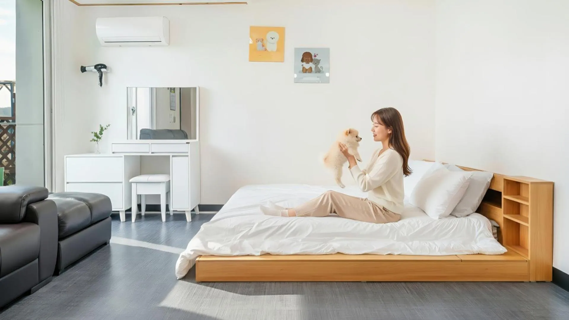 Property building, Bed in Chuncheon Dogandstay