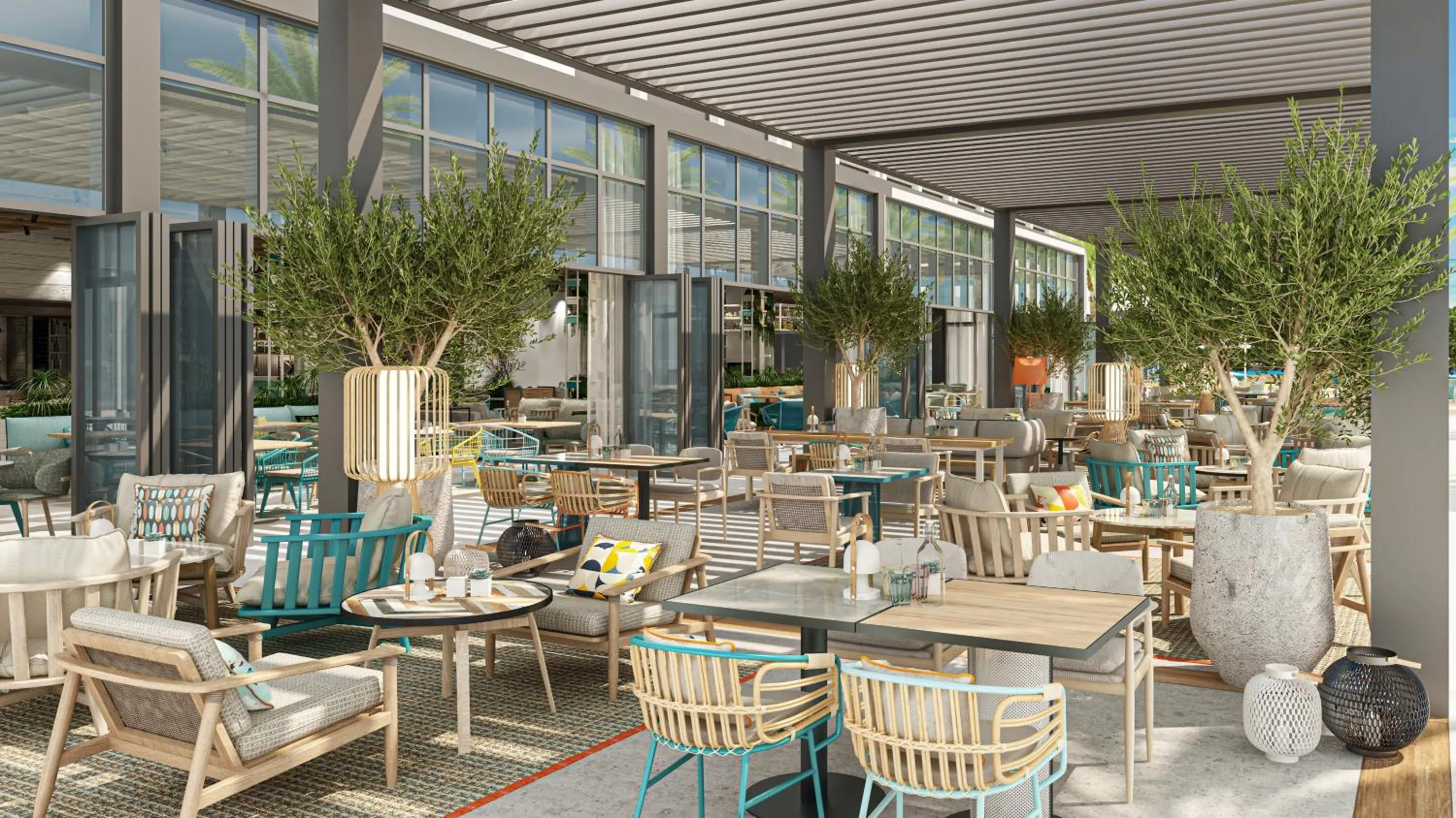 Restaurant/places to eat in Rove Al Marjan Island