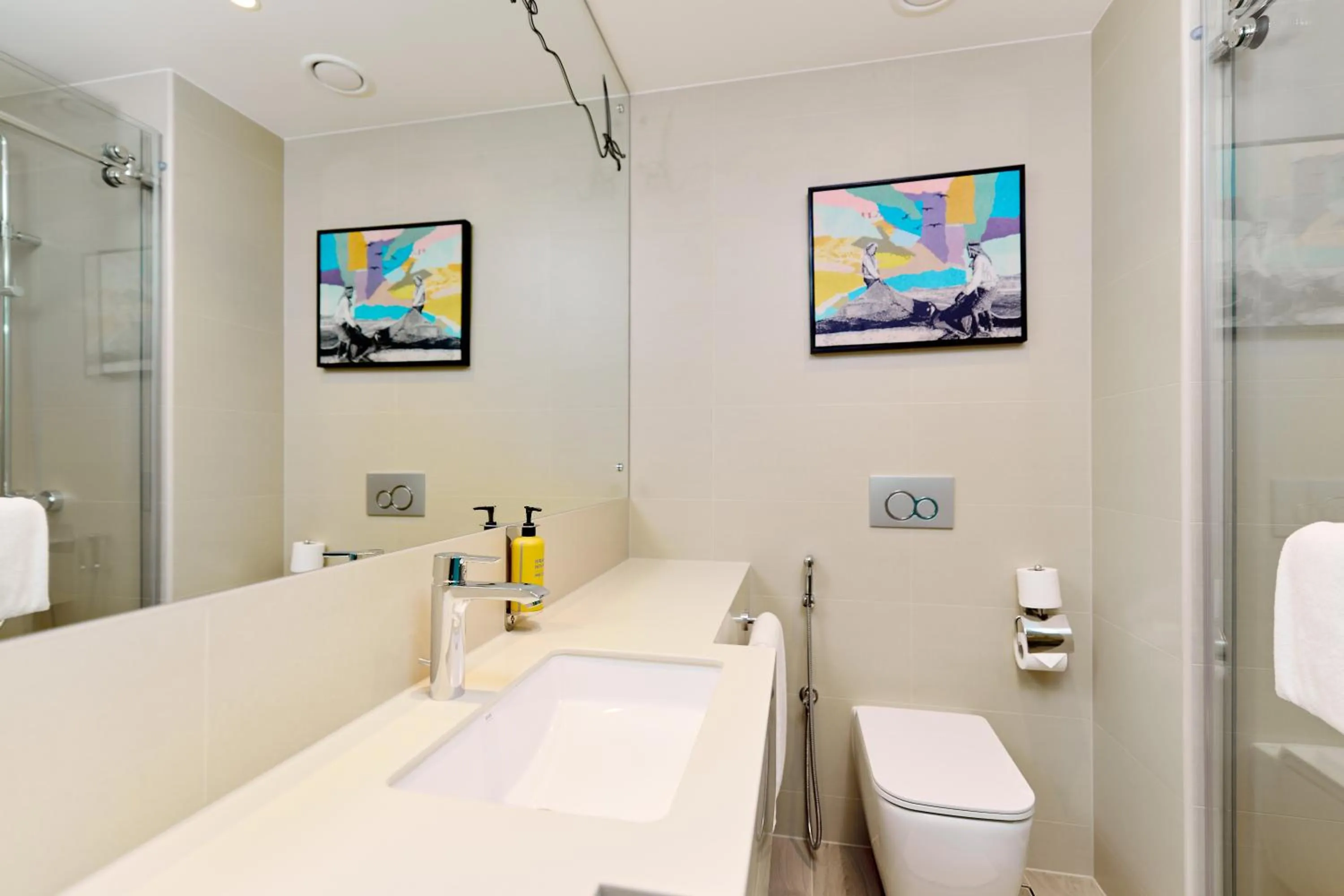 Bathroom in Rove Al Marjan Island