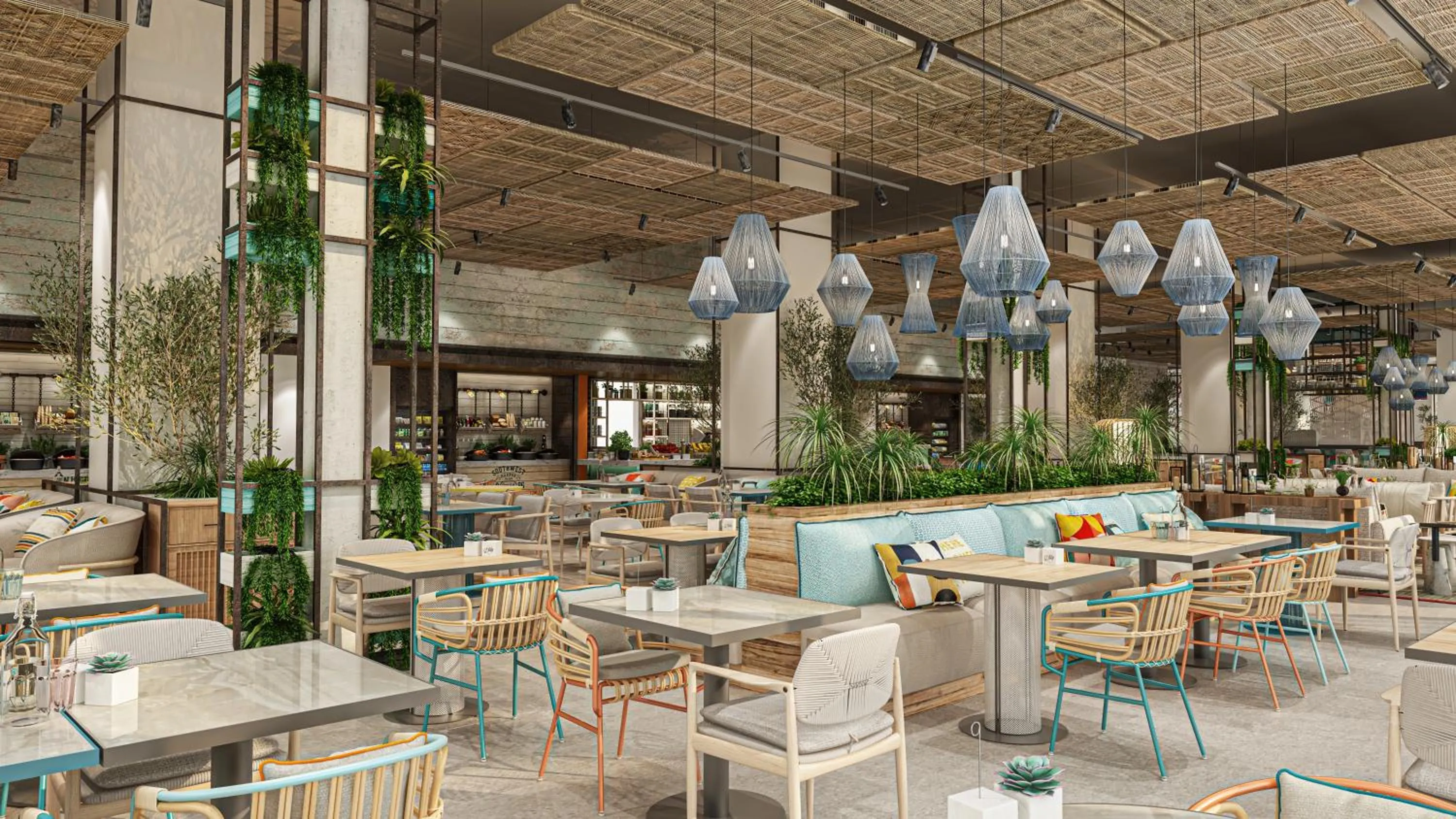 Restaurant/places to eat in Rove Al Marjan Island