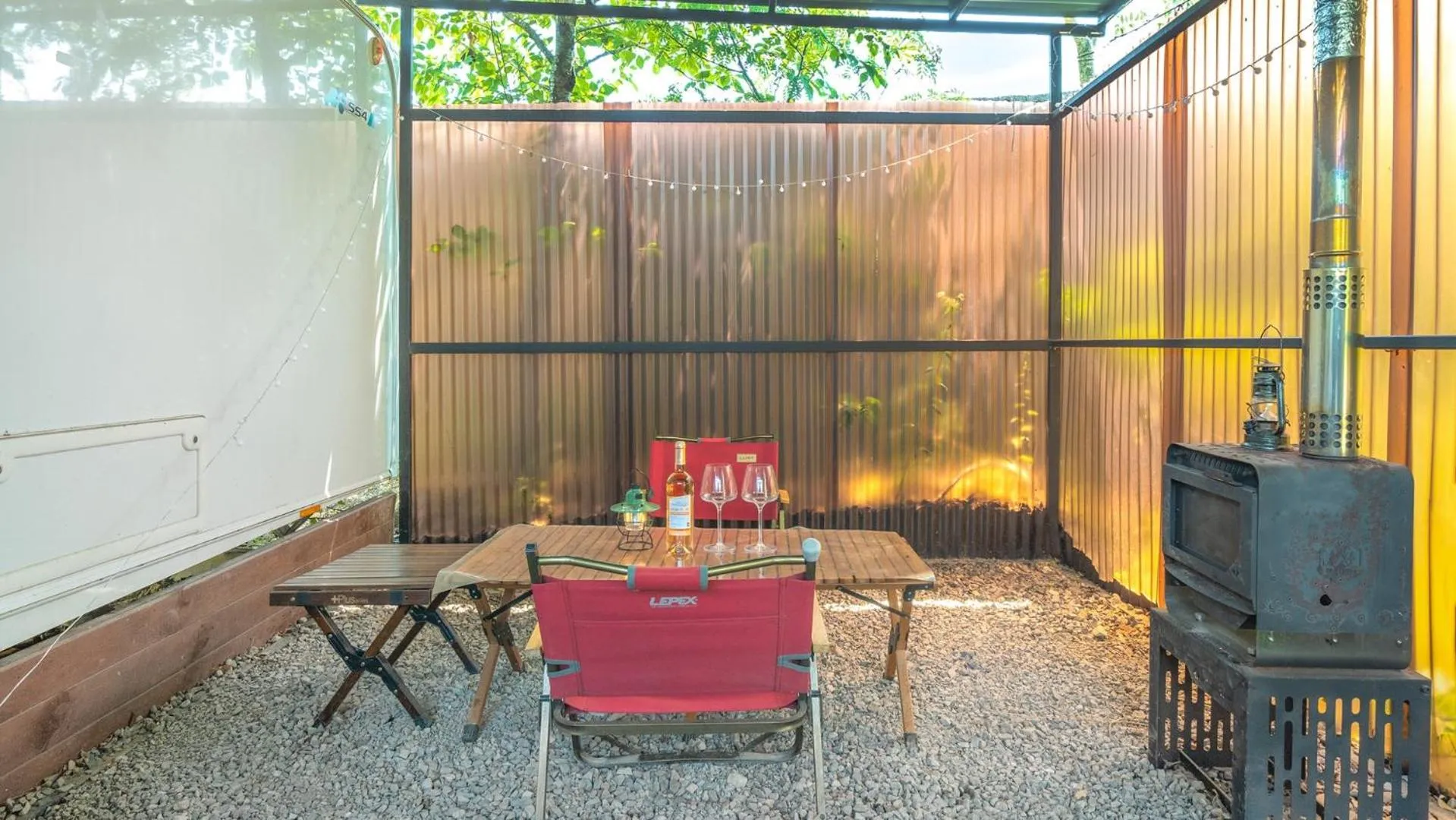 Property building in gyeongju yongcheonsu caravan