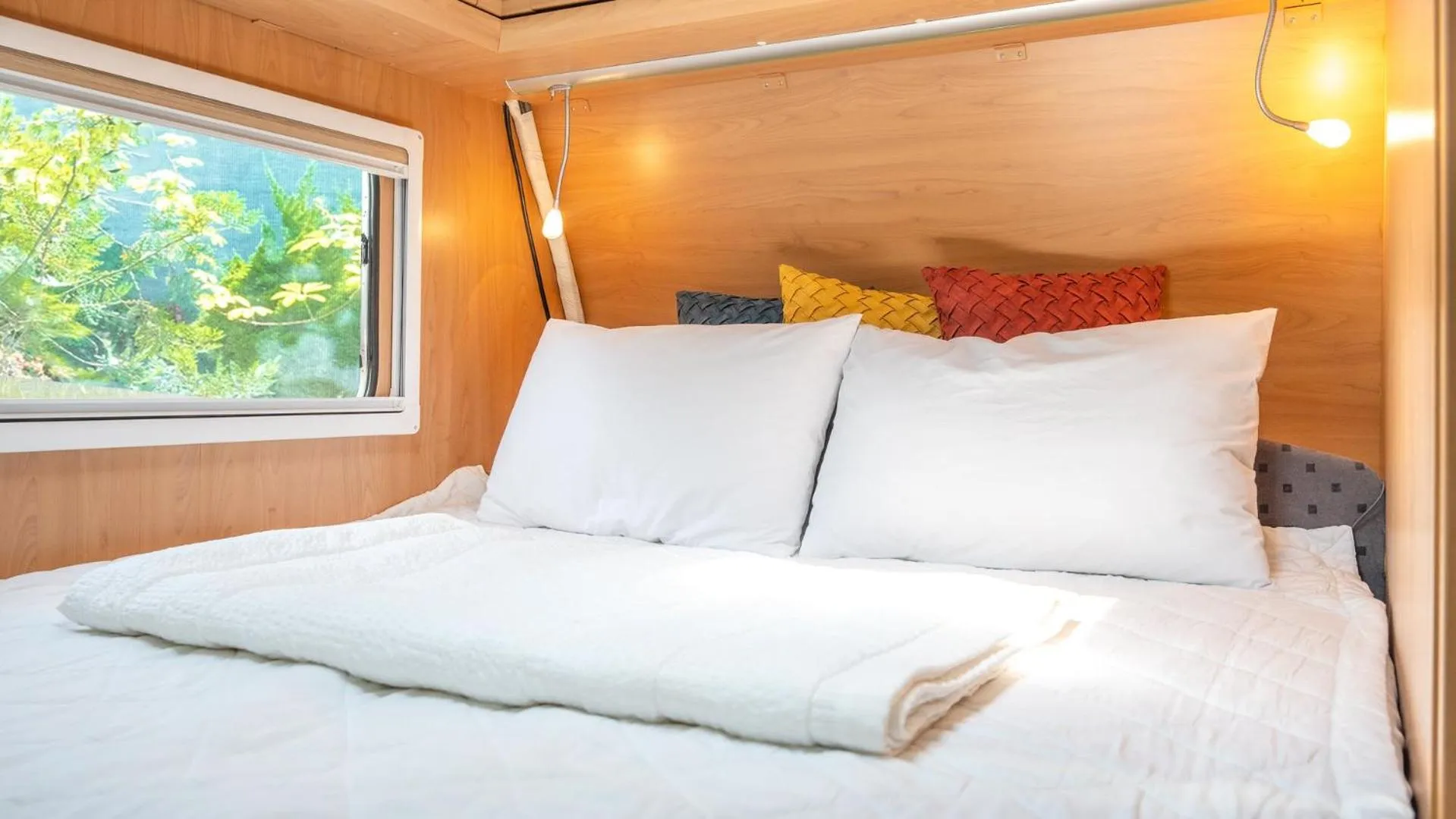 Property building, Bed in gyeongju yongcheonsu caravan