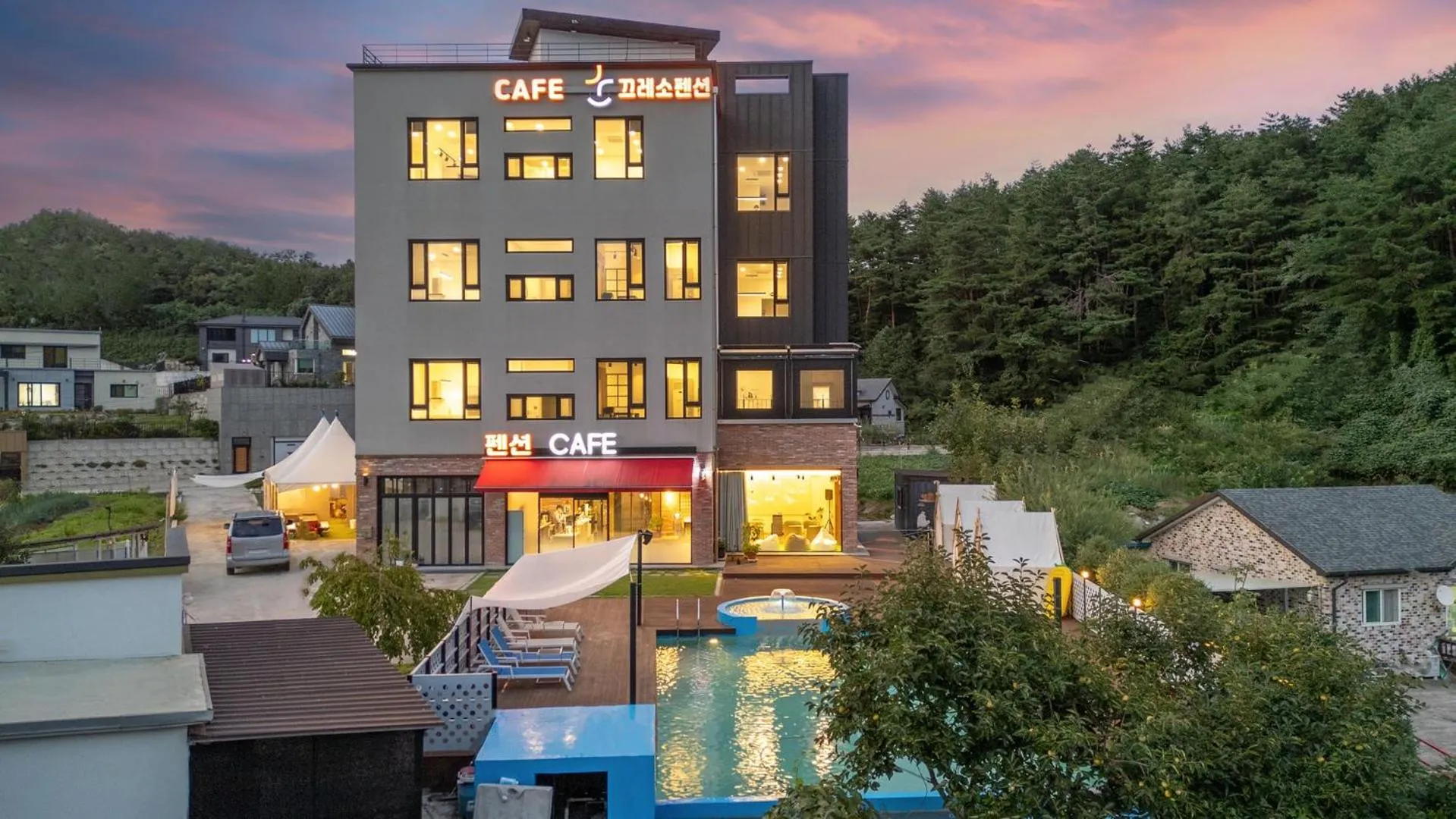 Property building in Gangneung Cresostay pension