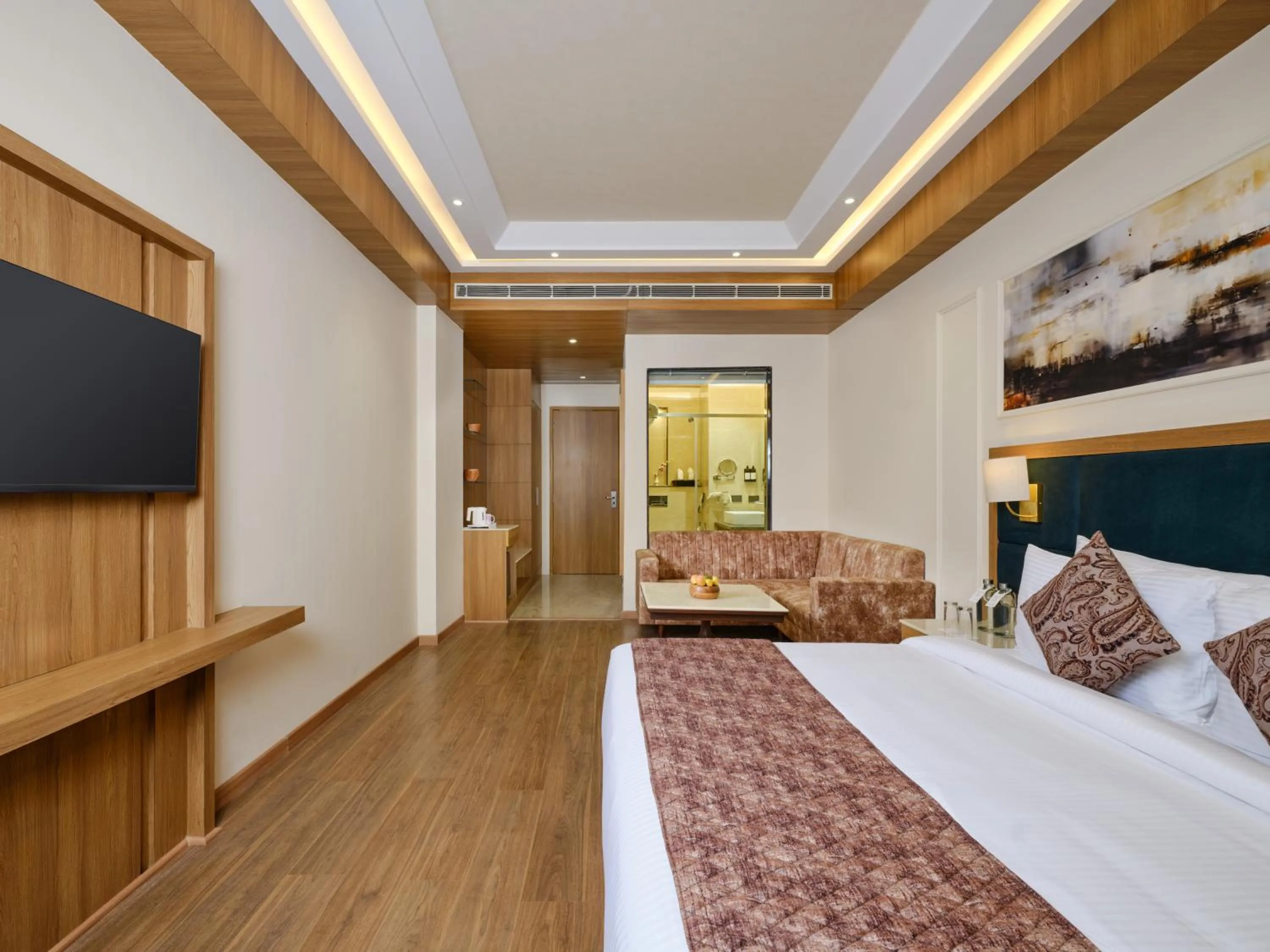 Bedroom, Bed in Regenta Place Dalhousie Just 500 Meters Walkable from Mall Road