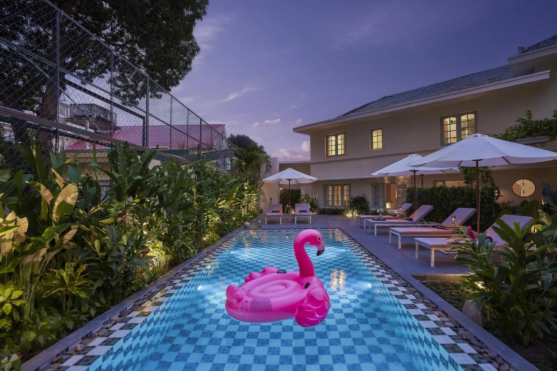 Swimming pool in President Maison Signature By M Village