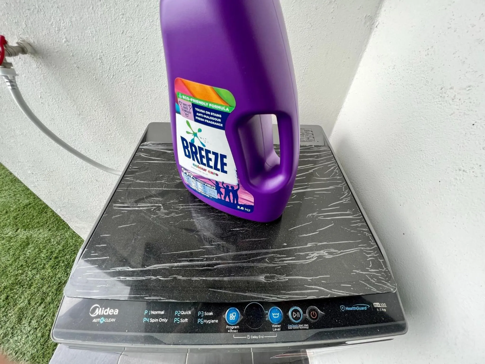 laundry in RiverView 8PAX 2BR in KBtown Wi-Fi, A-1-7