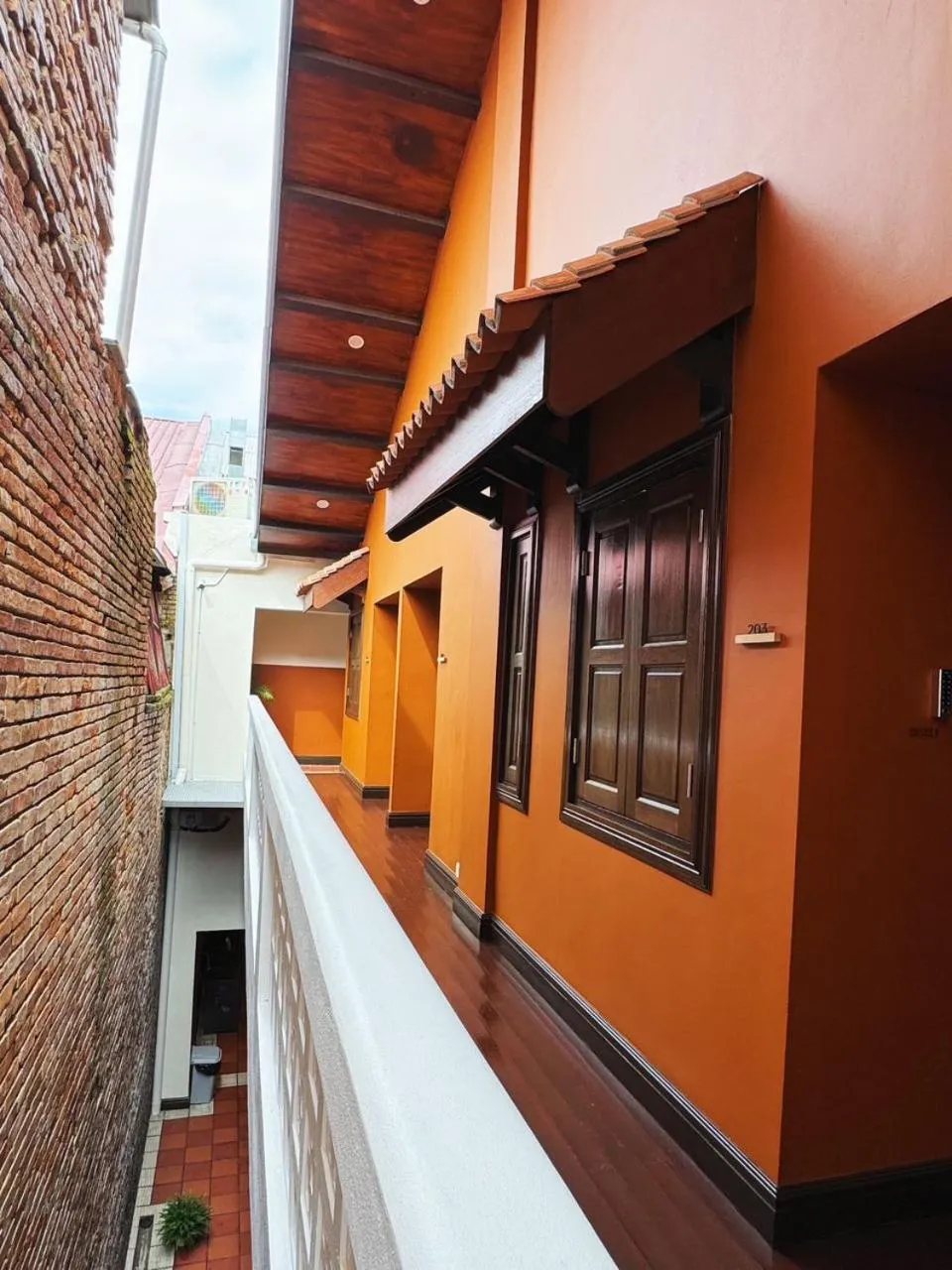 Balcony/Terrace in Hotel Ban Sheng Teik