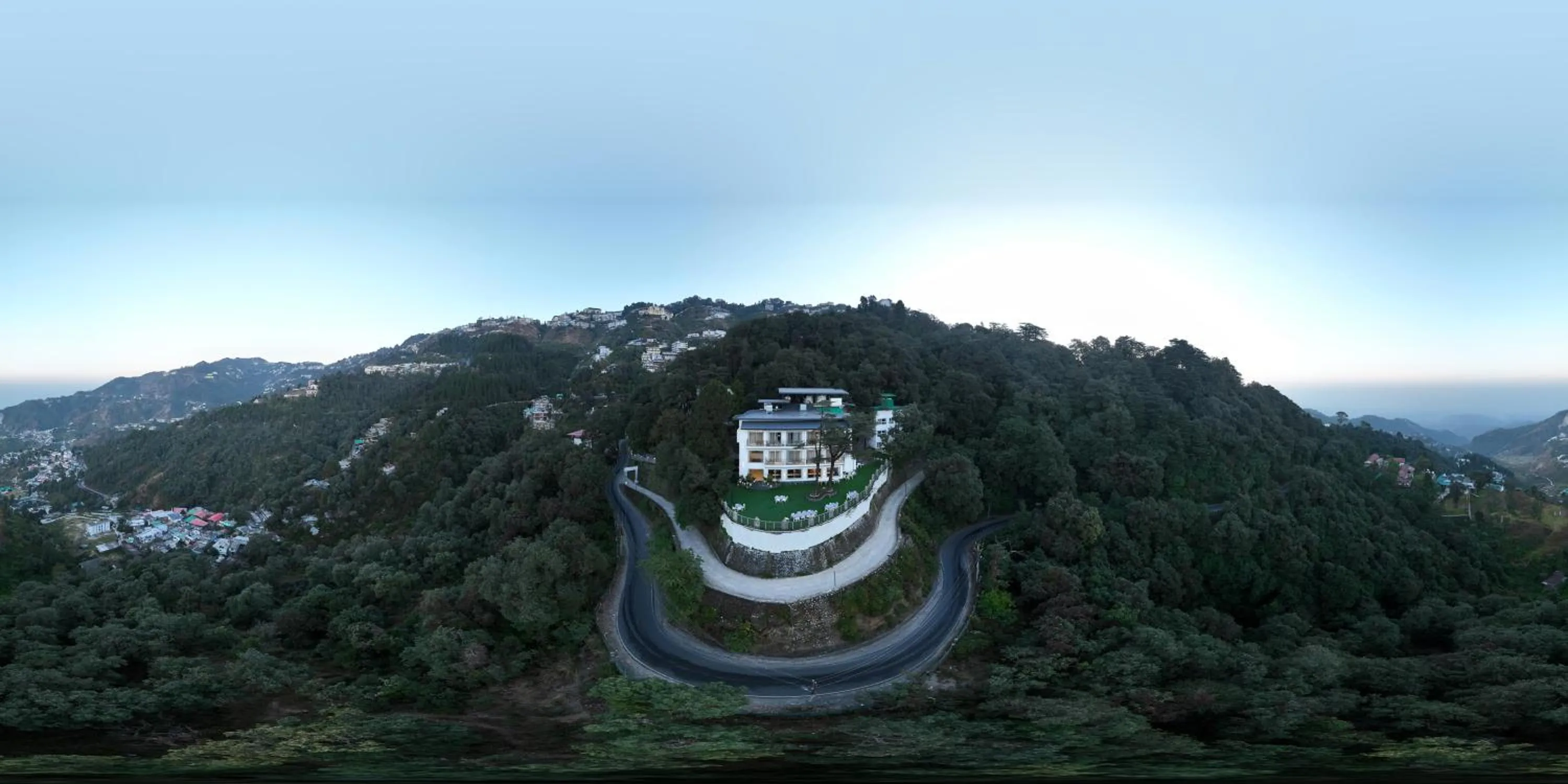Bird's eye view in Echor Baris Resort Mussoorie
