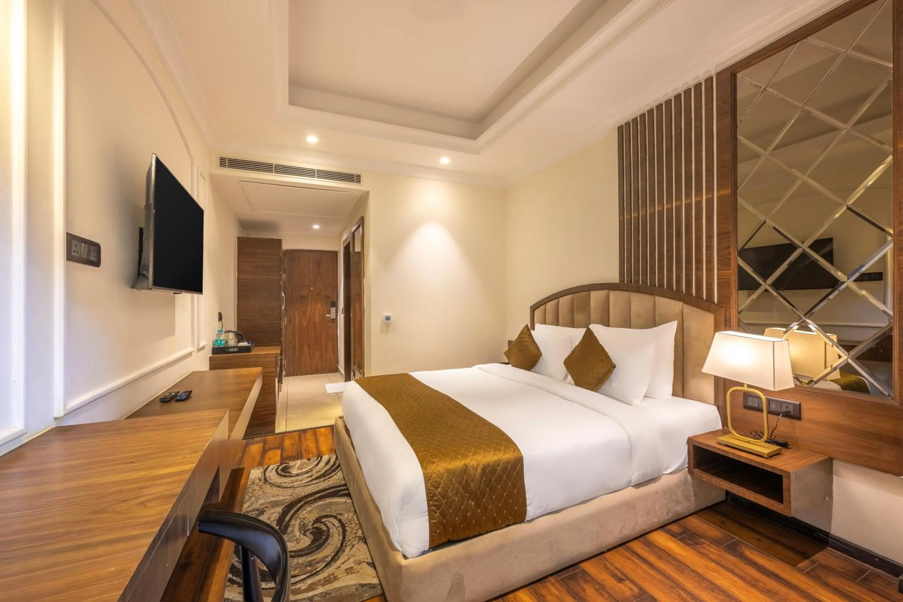 Photo of the whole room, Bed in Echor Baris Resort Mussoorie