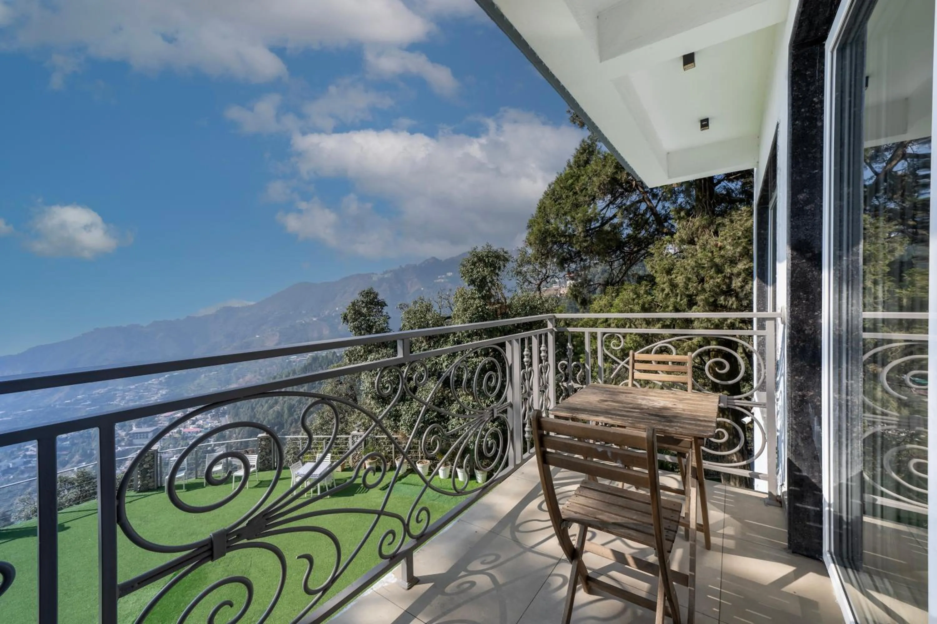 View (from property/room) in Echor Baris Resort Mussoorie