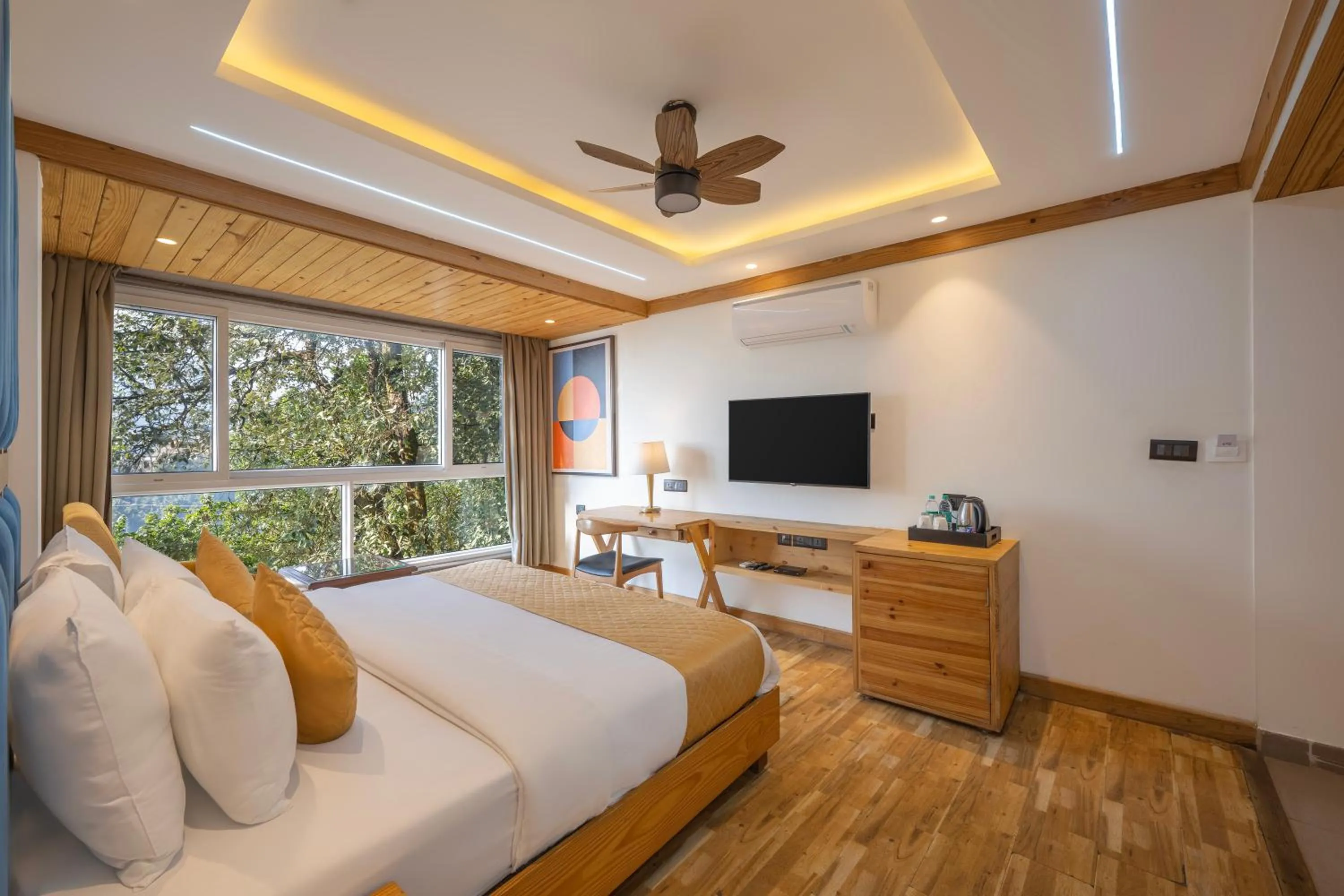Bed in Echor Baris Resort Mussoorie