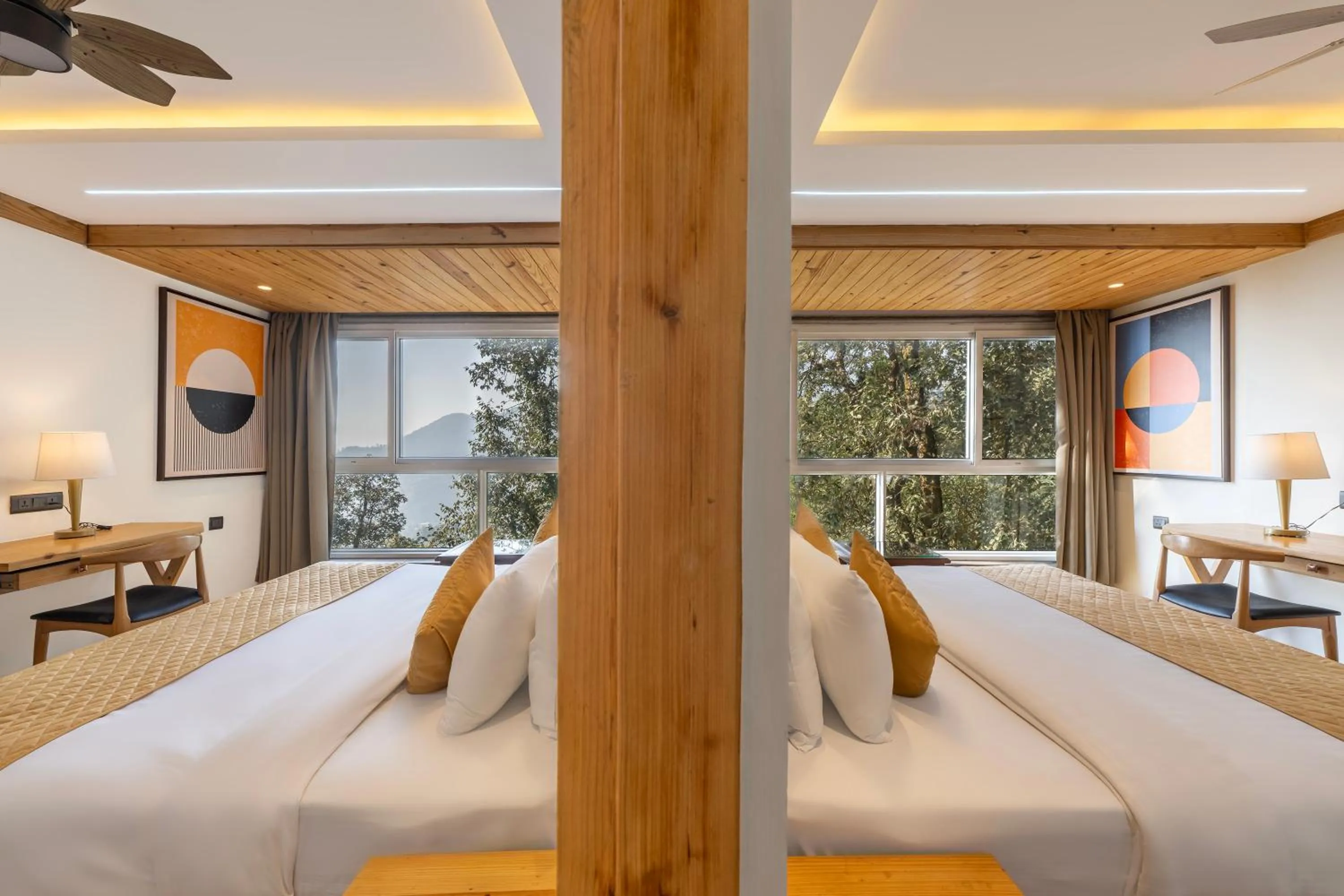 Bed in Echor Baris Resort Mussoorie